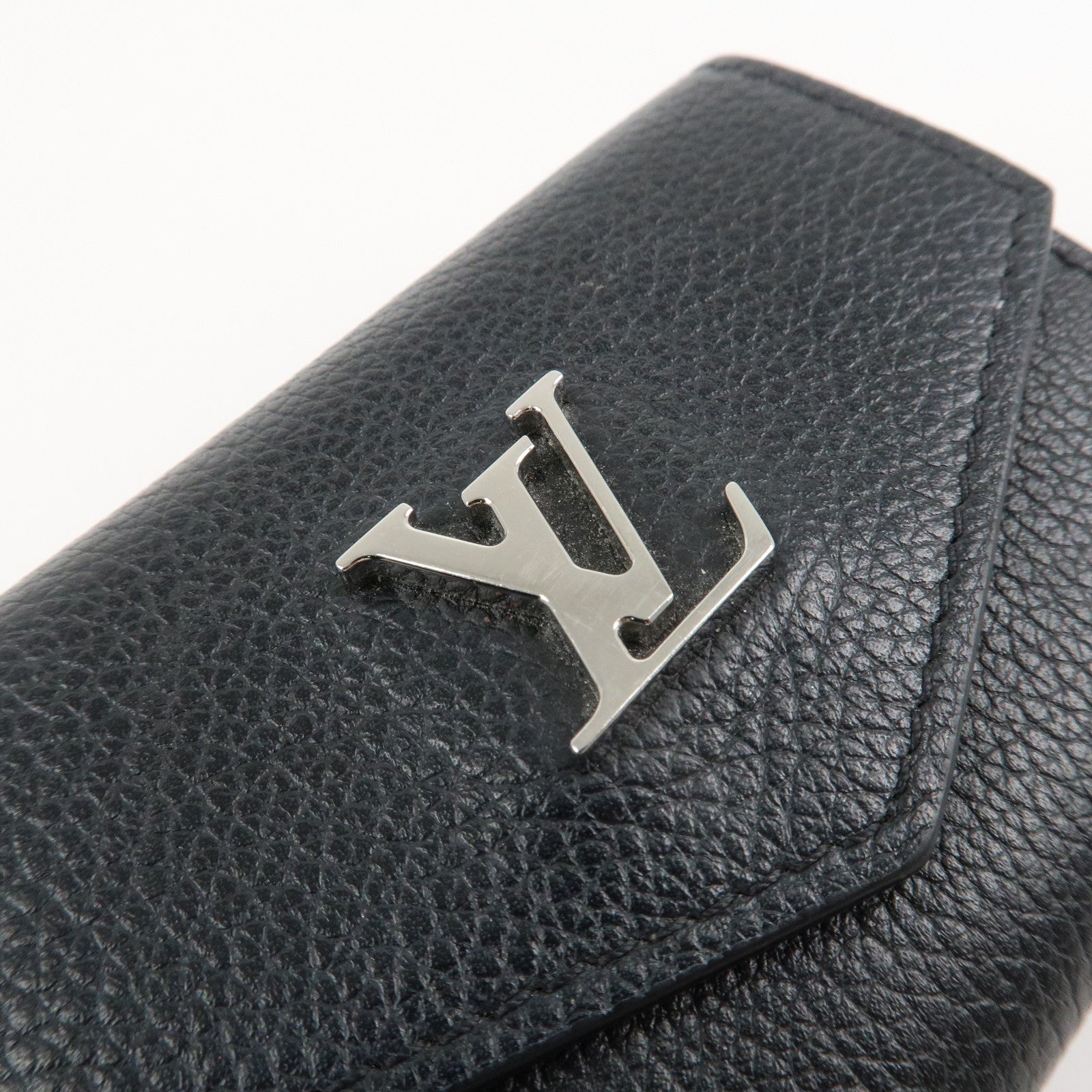 Louis Vuitton Lock Me Portefeuille Lock Mini Wallet Noir M63921 Used