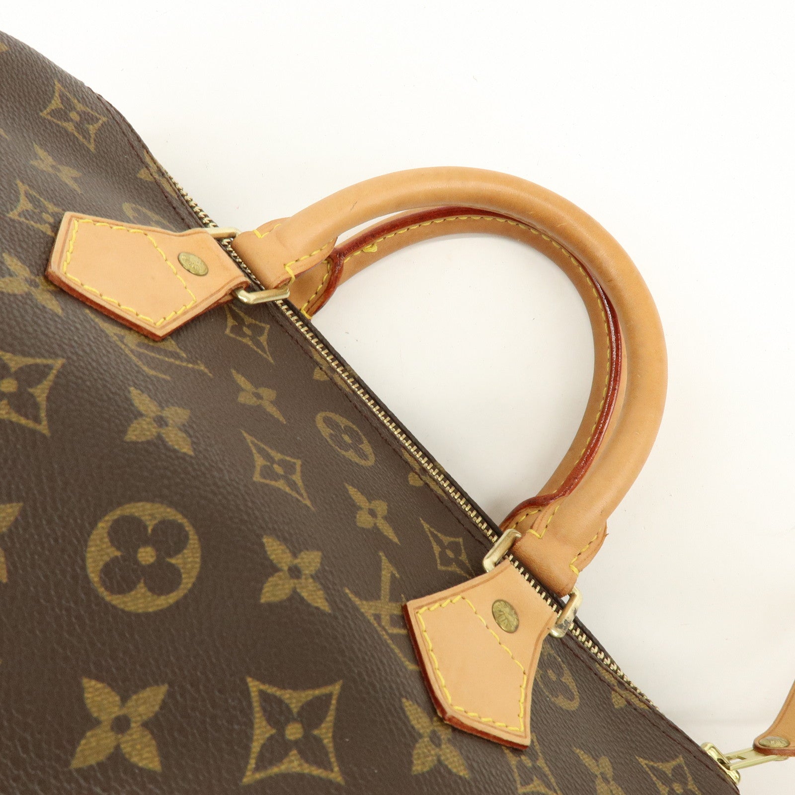 Louis Vuitton Monogram Speedy 30 Boston Bag Hand Bag Brown M41526
