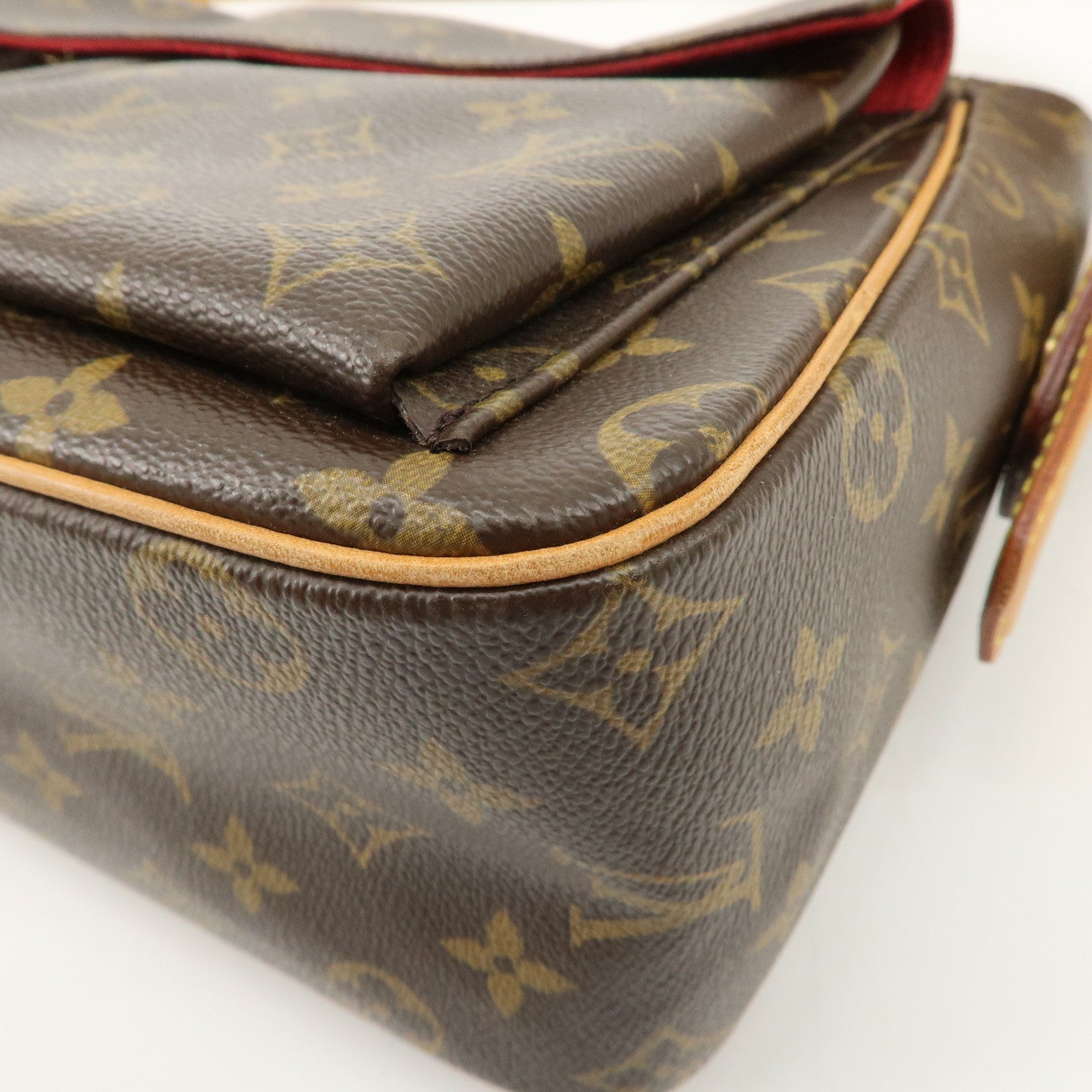 Louis Vuitton Monogram Viva Cite GM Shoulder Bag FA Engraved M51163Used F/S Used