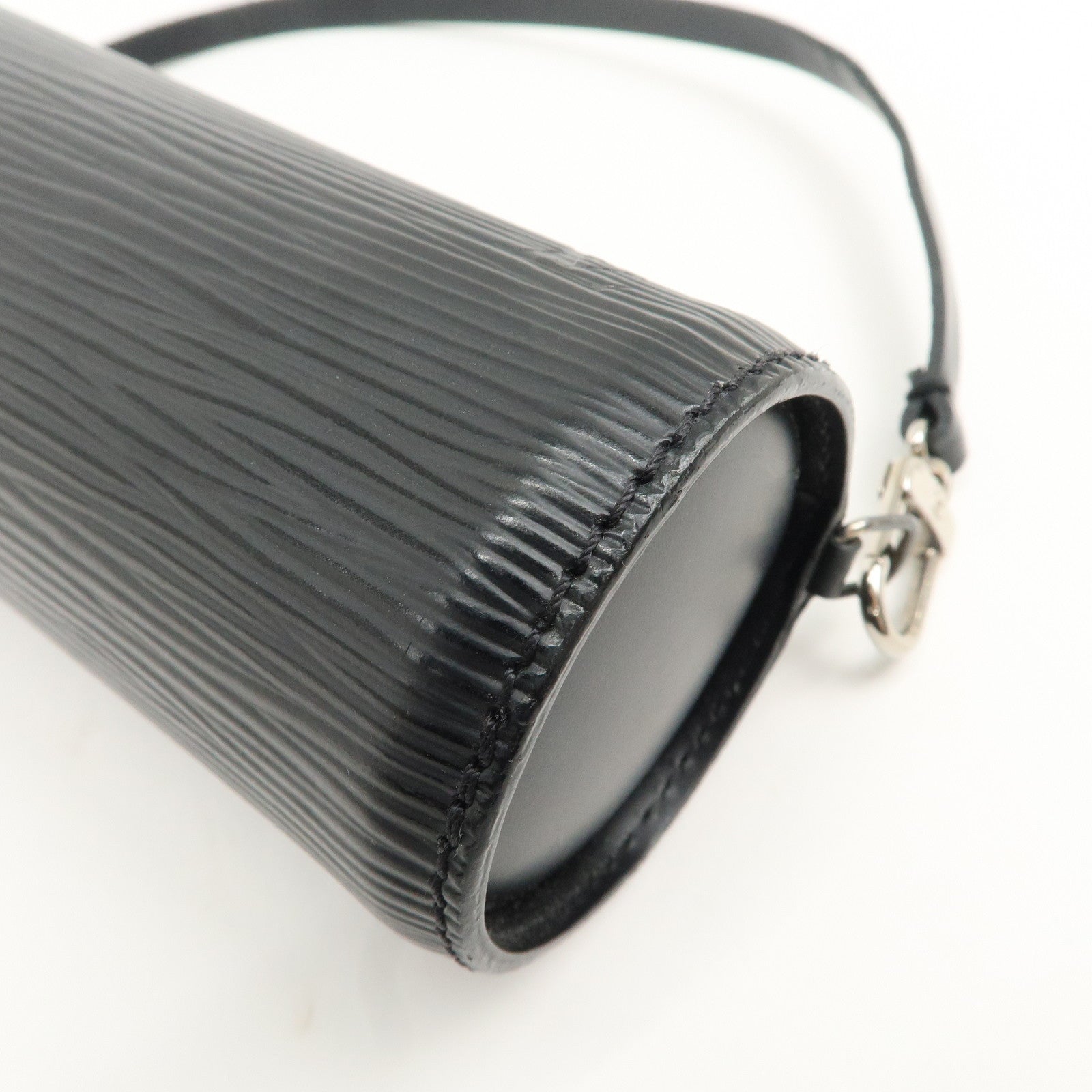 Louis Vuitton Epi Soufflot Pouch For Soufflot Bag Noir Black Used
