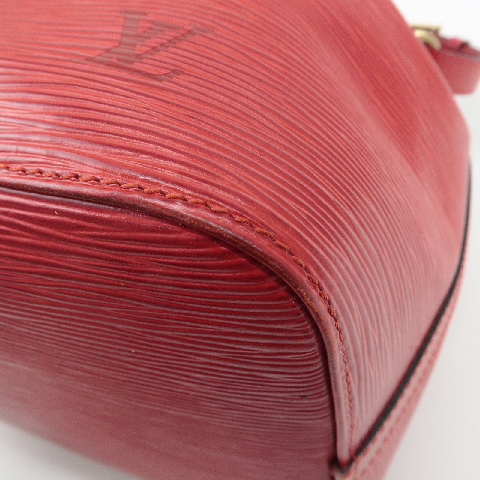 Louis Vuitton Epi Petit Noe Shoulder Bag Castilian Red M44107 Used