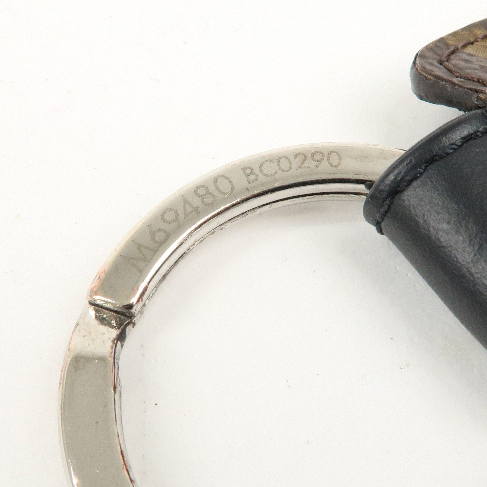 Louis Vuitton Monogram Porte Cles LV Snap Bag Charm M69480 Used