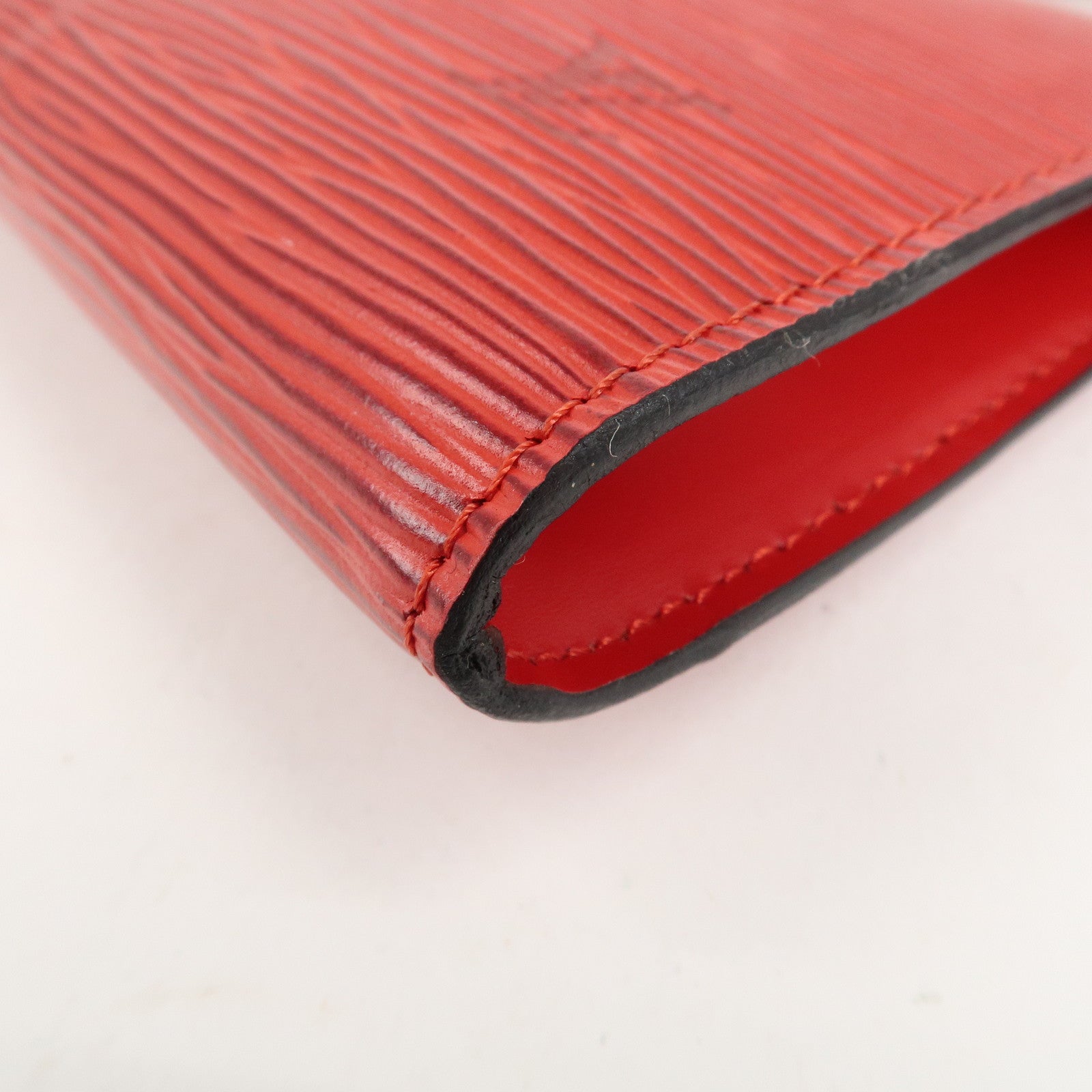 Louis Vuitton Epi Pochette Accessoires Pouch Castilian Red M52947 Used
