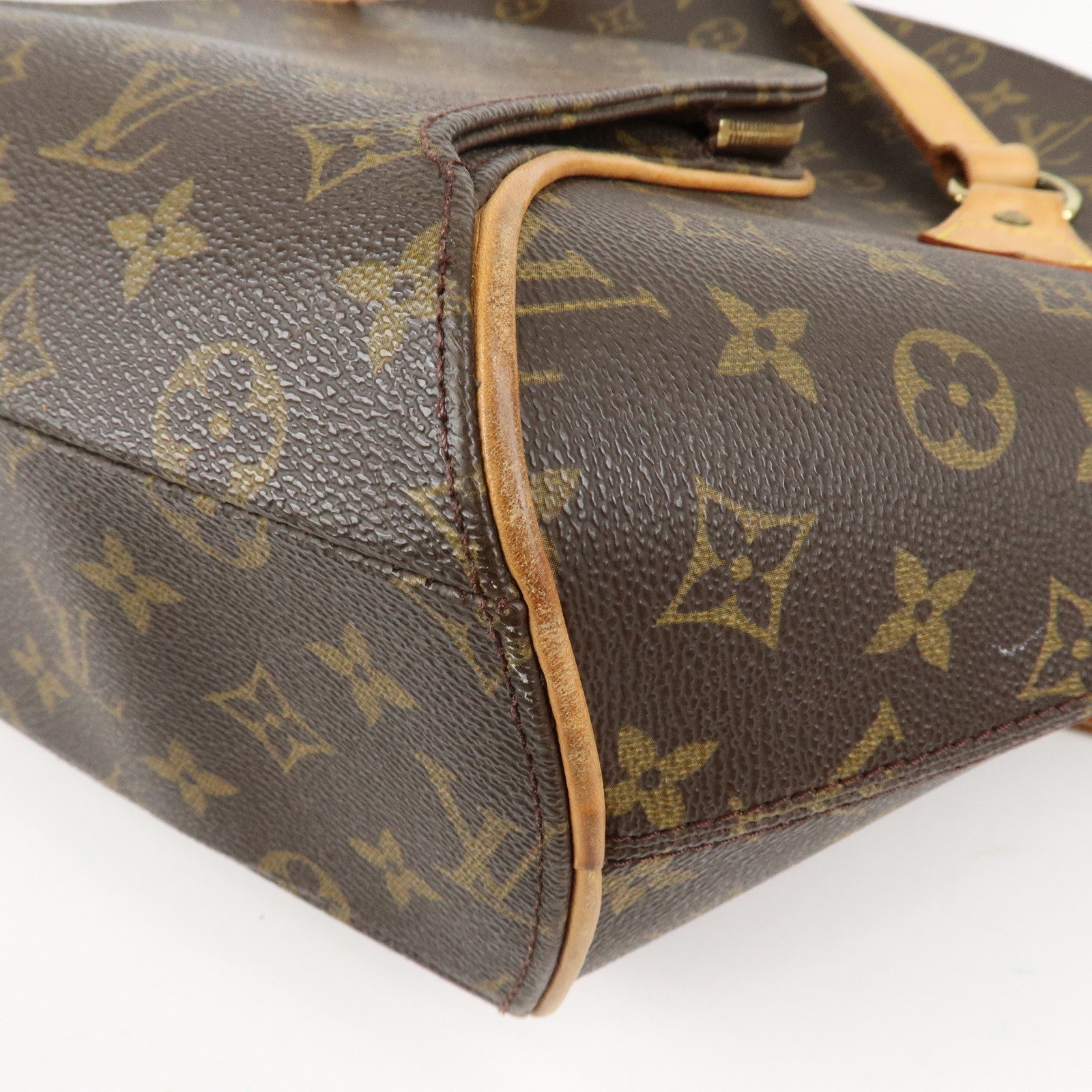 Louis Vuitton Monogram Ellipse Shopping Shoulder Bag Brown M51128 Used