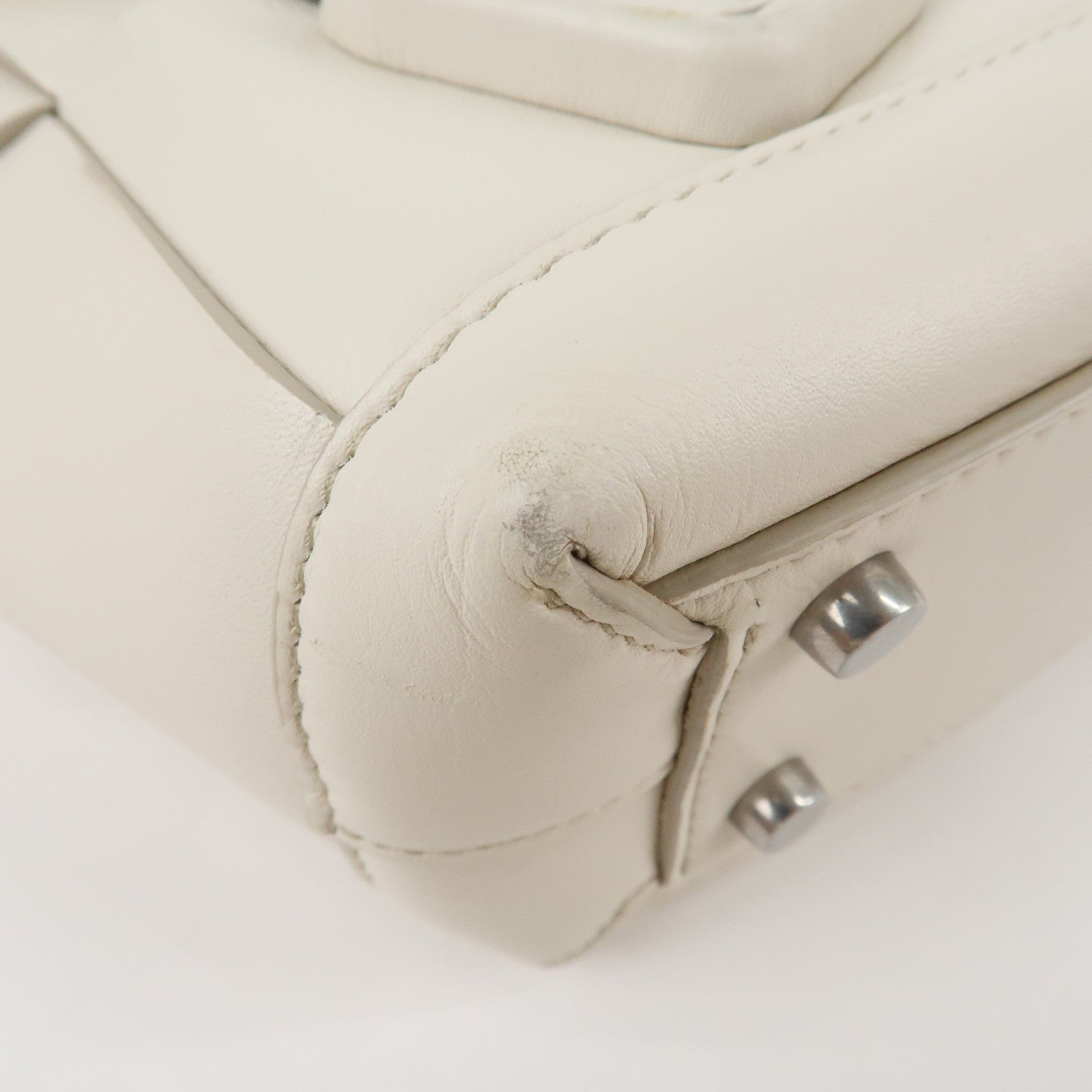 BOTTEGA VENETA Intrecciato Leather Mini The Arco 2Way Bag 600606 Used