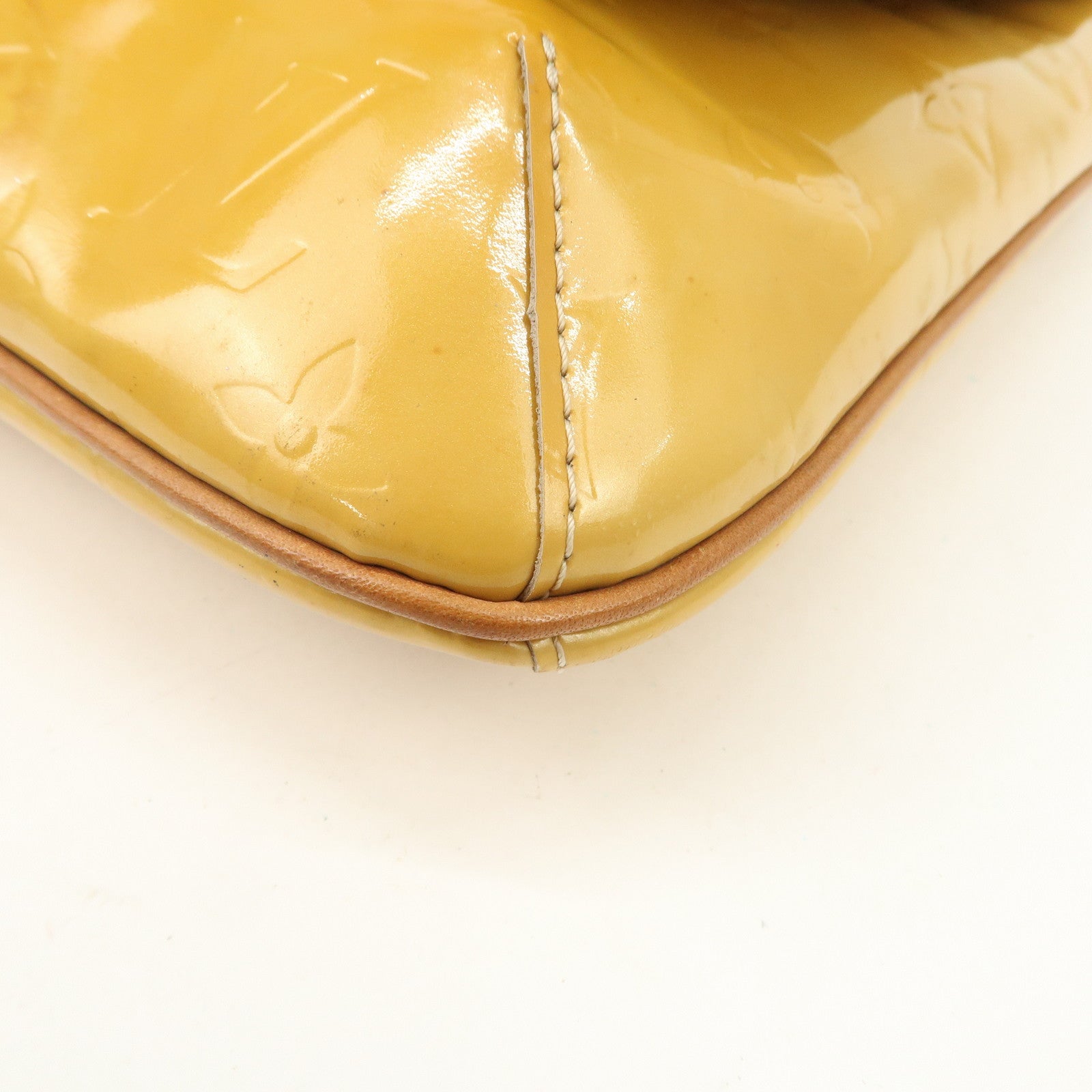 Louis Vuitton Monogram Vernis Thompson Street Jaune M91123 Used