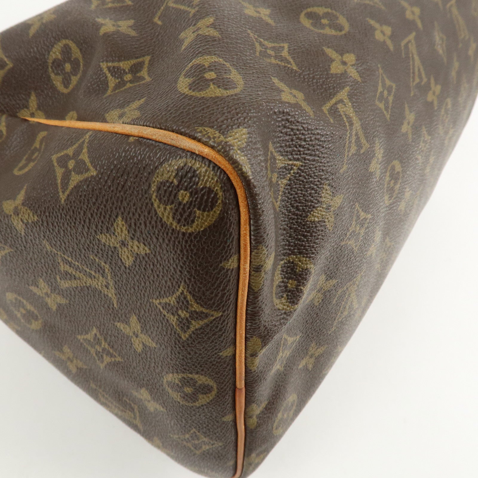Louis Vuitton Monogram Speedy 35 Hand Bag Boston Bag M41524 Used