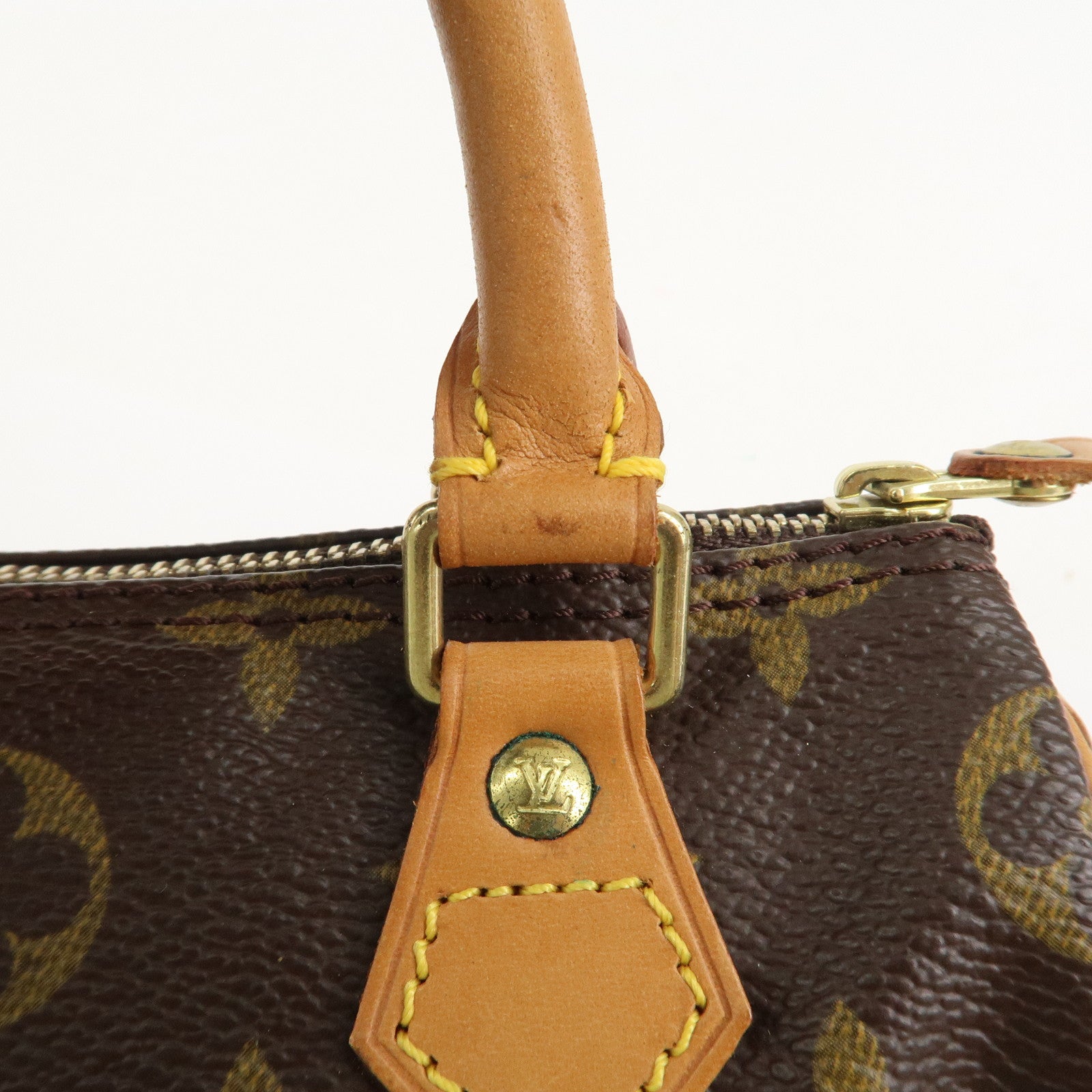 Louis Vuitton Monogram Mini Speedy & Strap M41534 J00145 Used