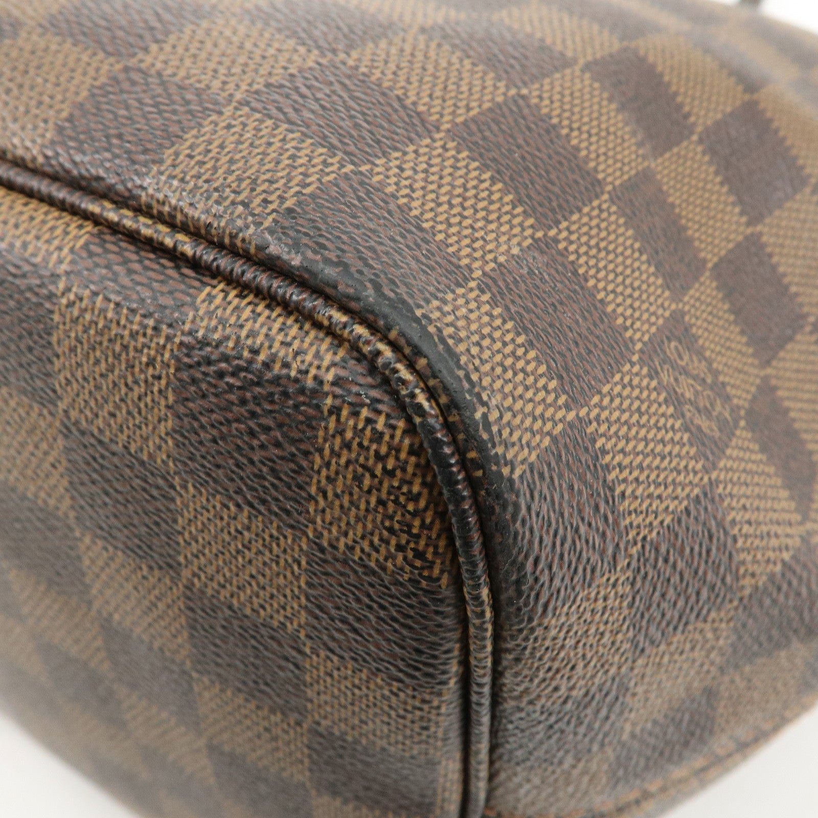 Louis Vuitton Damier Neverfull MM Tote Bag Shoulder Bag N51105 Used