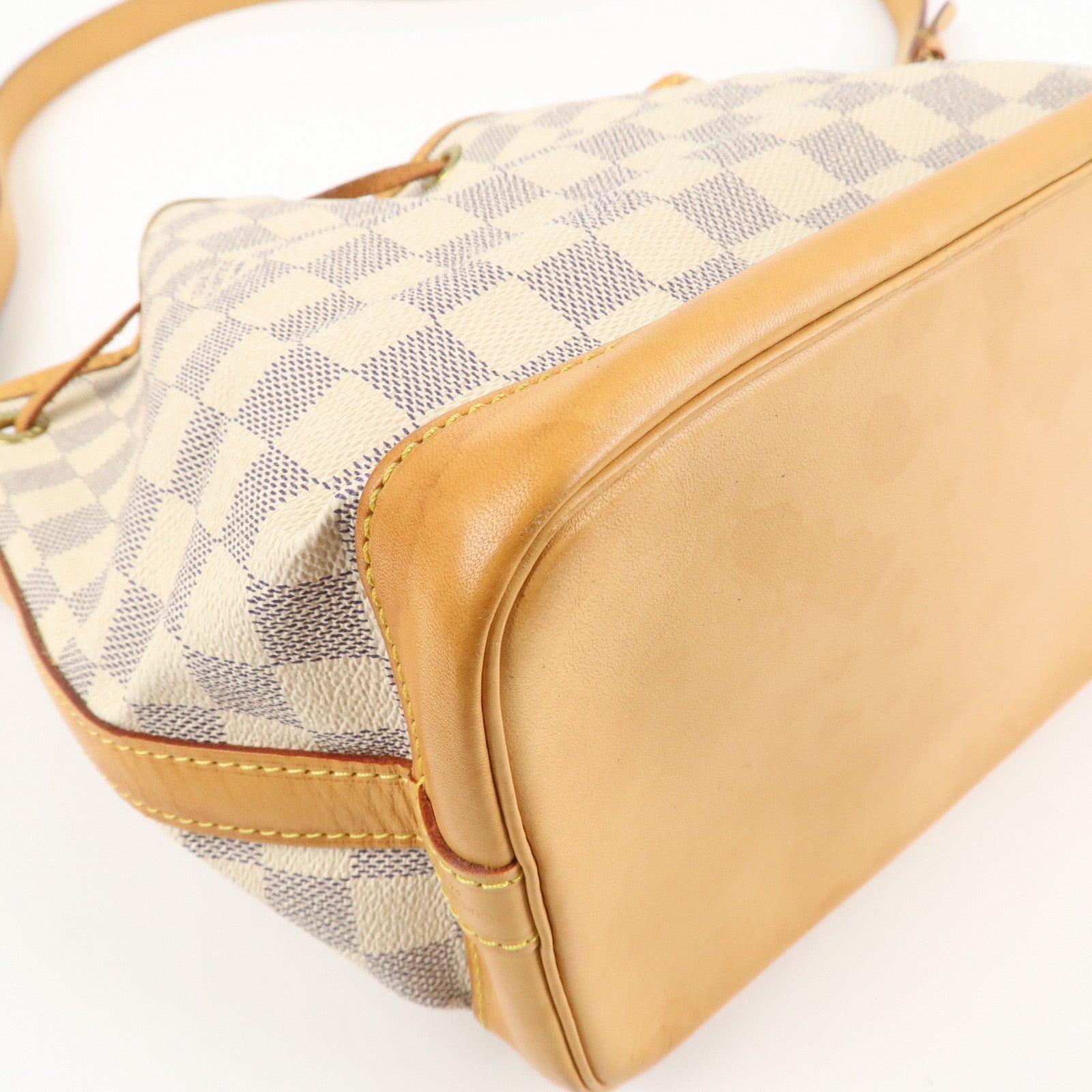 Louis Vuitton Damier Azur Noe BB Shoulder Bag N41220 Used