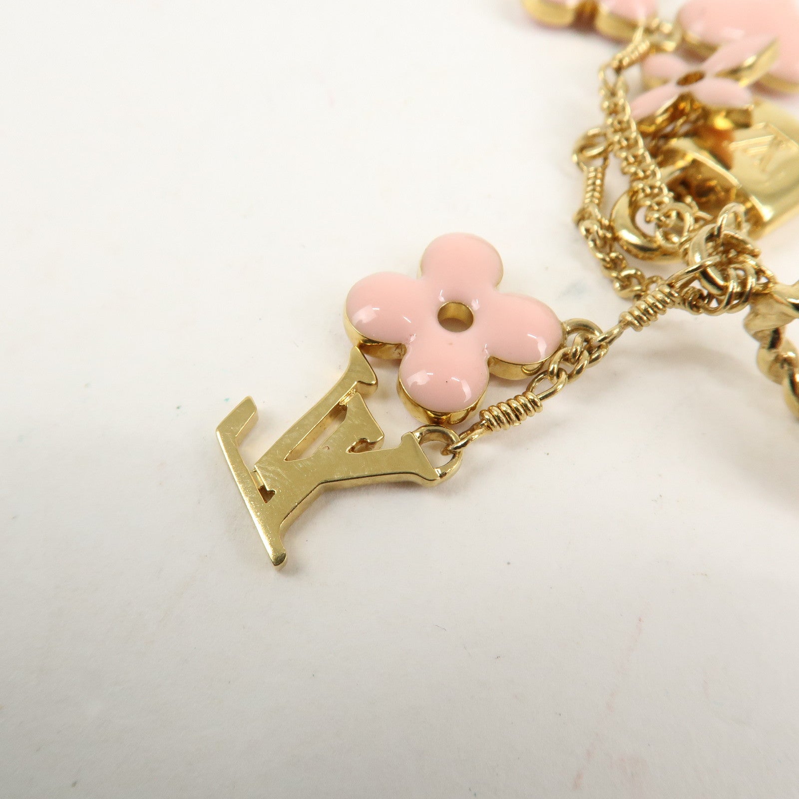 Louis Vuitton Monogram Pandantiff Sweet Pink Beige M65753 Used