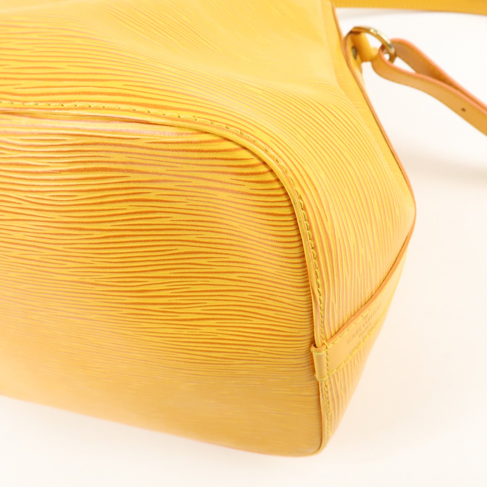 Louis Vuitton Epi Petit Noe Shoulder Bag Tassili Yellow M44109 Used