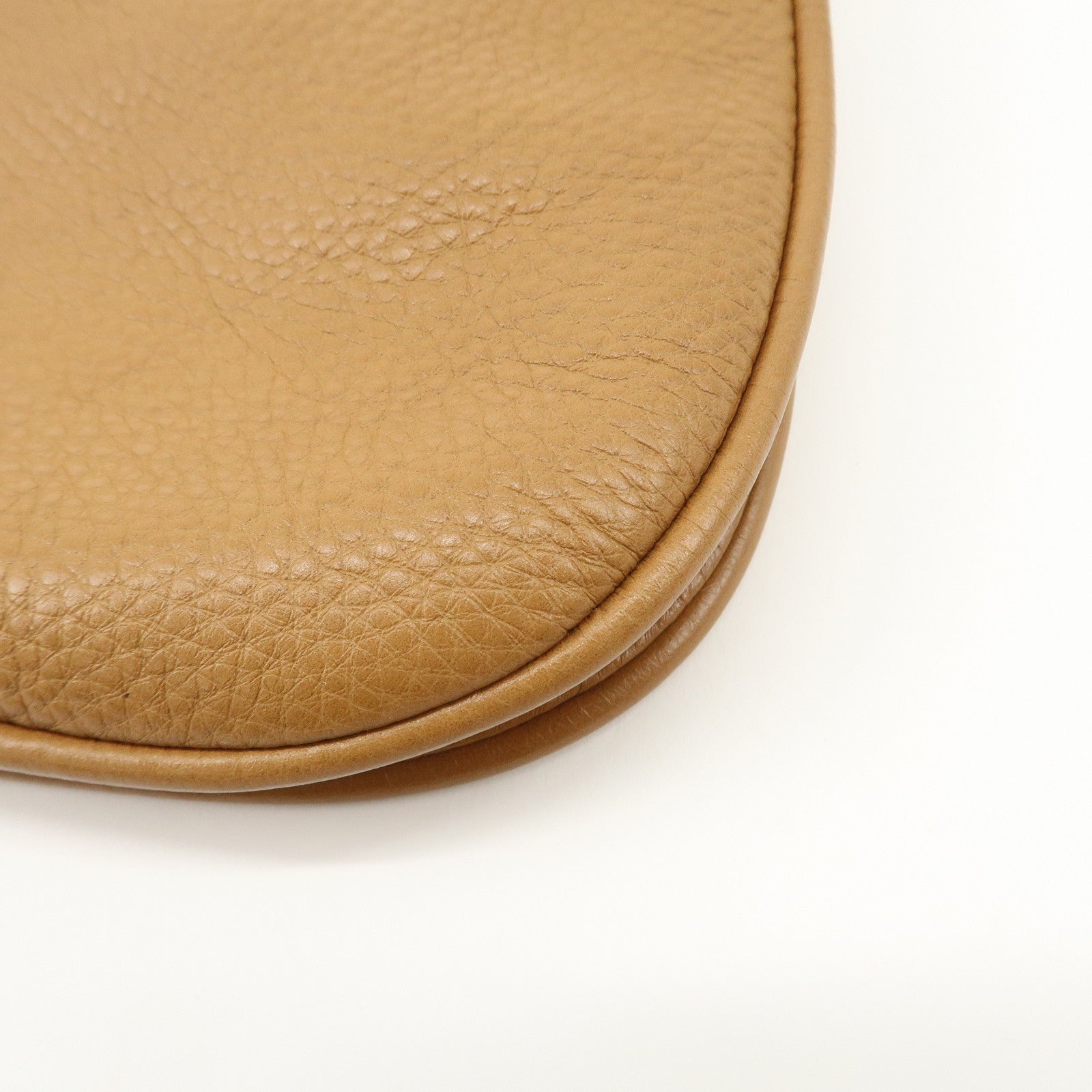 Tory Burch Leather Chain Shoulder Bag Hand Bag Light Brown Used