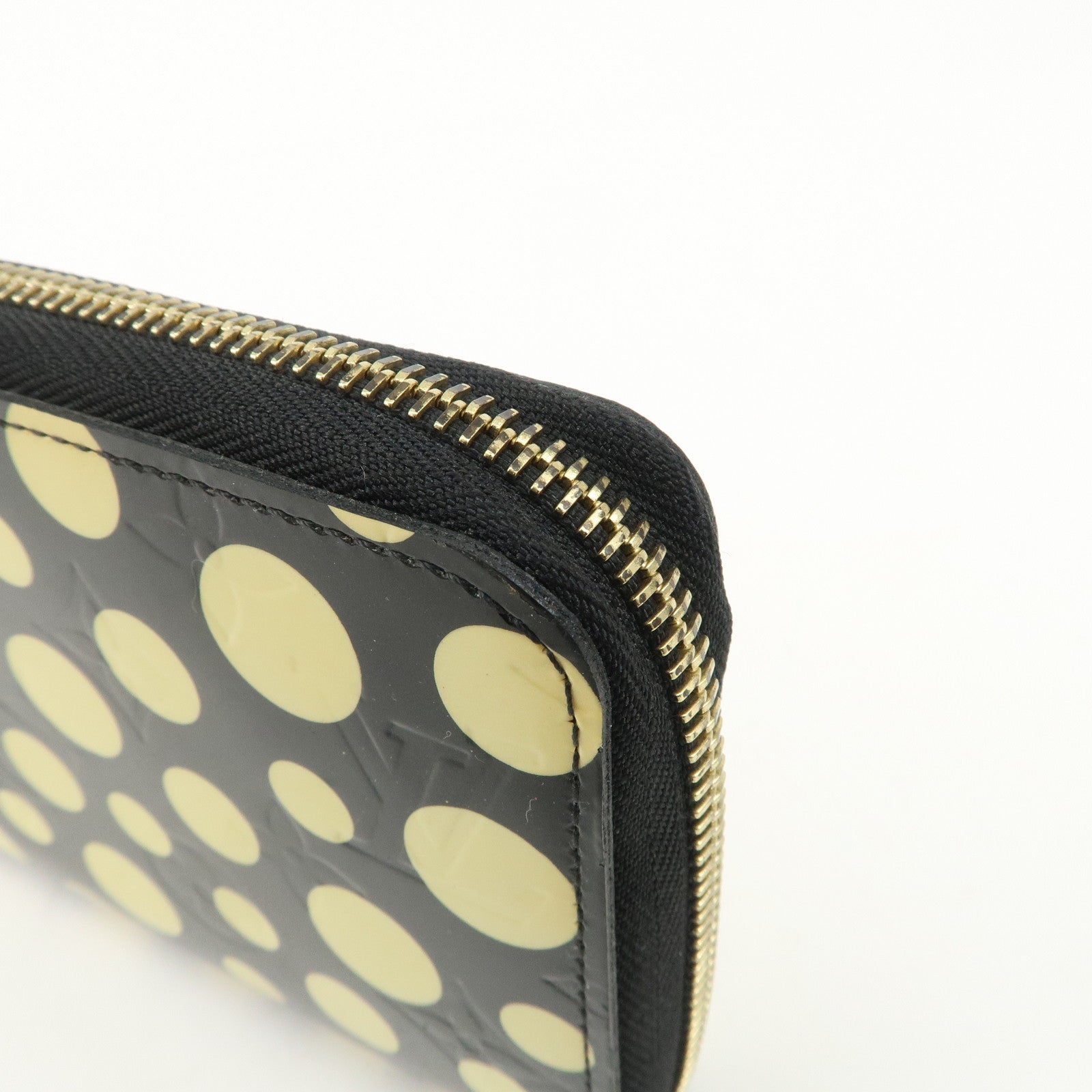 Louis Vuitton Monogram Vernis Dots Infinity Zippy Wallet M91573 Used