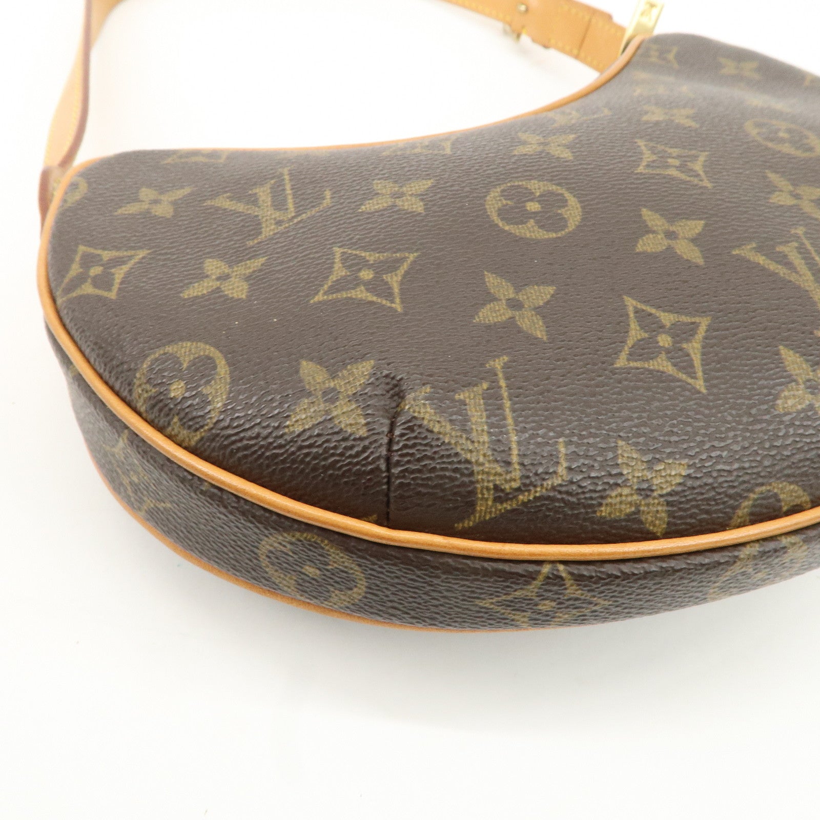 Louis Vuitton Monogram Pochette Croissant Shoulder Bag M51510 Used