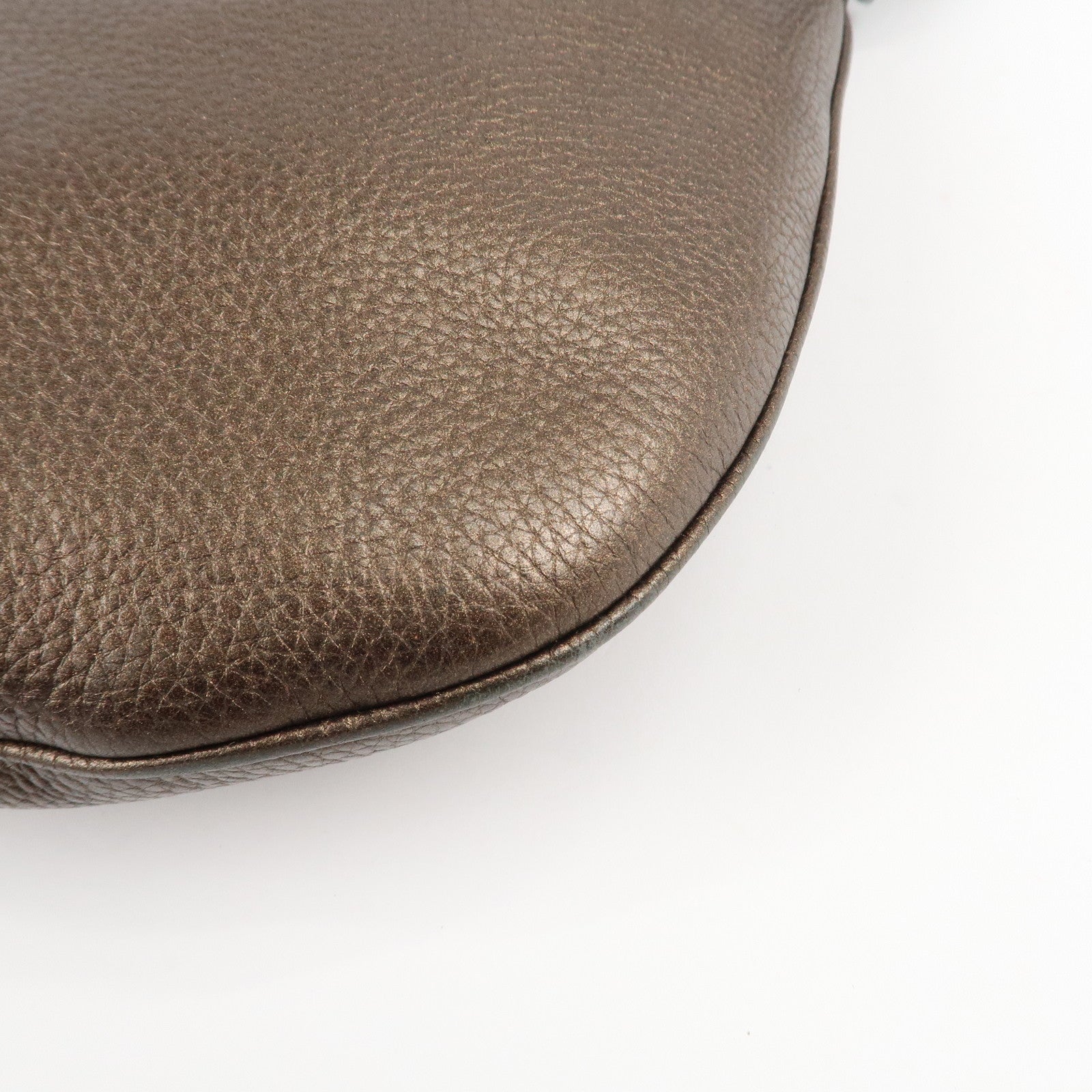 LOEWE Heritage Leather Shoulder Bag Brown *Outlet Used