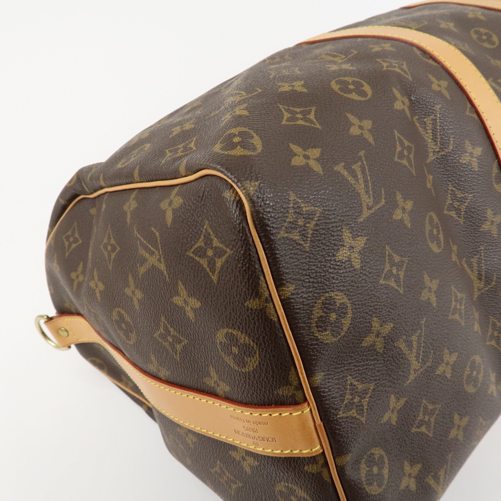 Louis Vuitton Monogram Keep All Bandouliere 50 Boston Bag M41416 Used