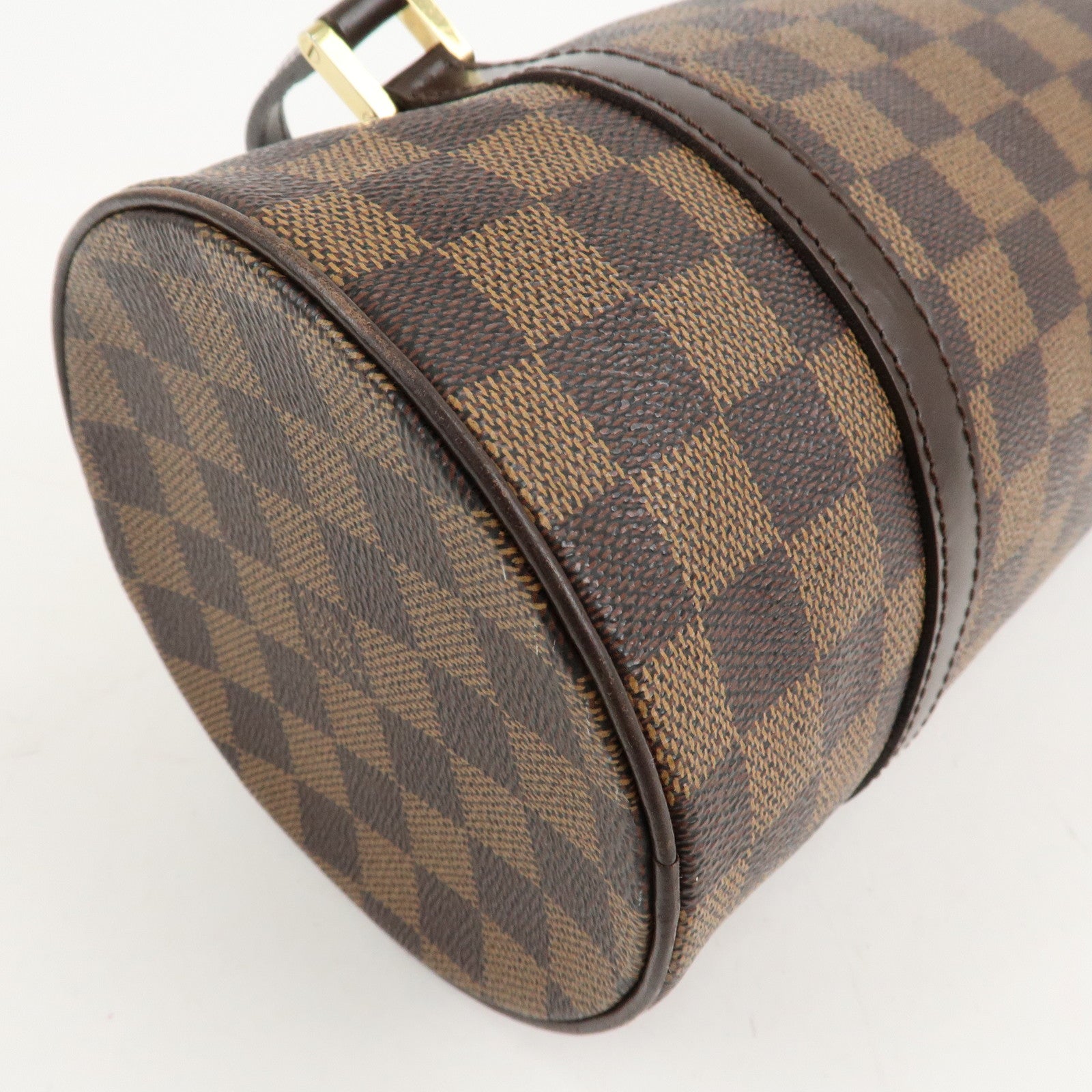 Louis Vuitton Damier Ebene Papillon 26 Hand Bag Brown N51304 Used