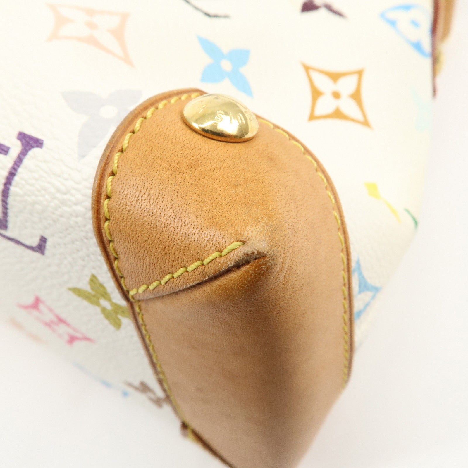 AuthLouis Vuitton Monogram Multicolor Eliza Shoulder Bag Blanc M40098 Used