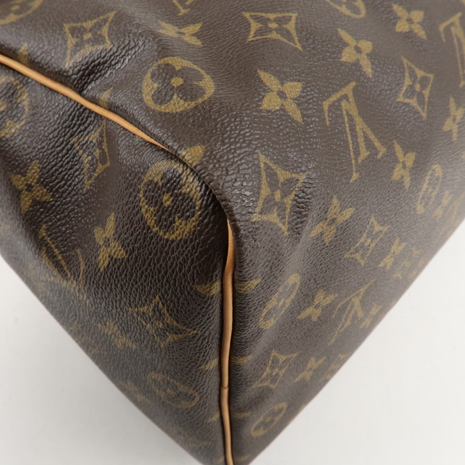 Louis Vuitton Monogram Speedy 35 Hand Bag Boston Bag M41524 Used