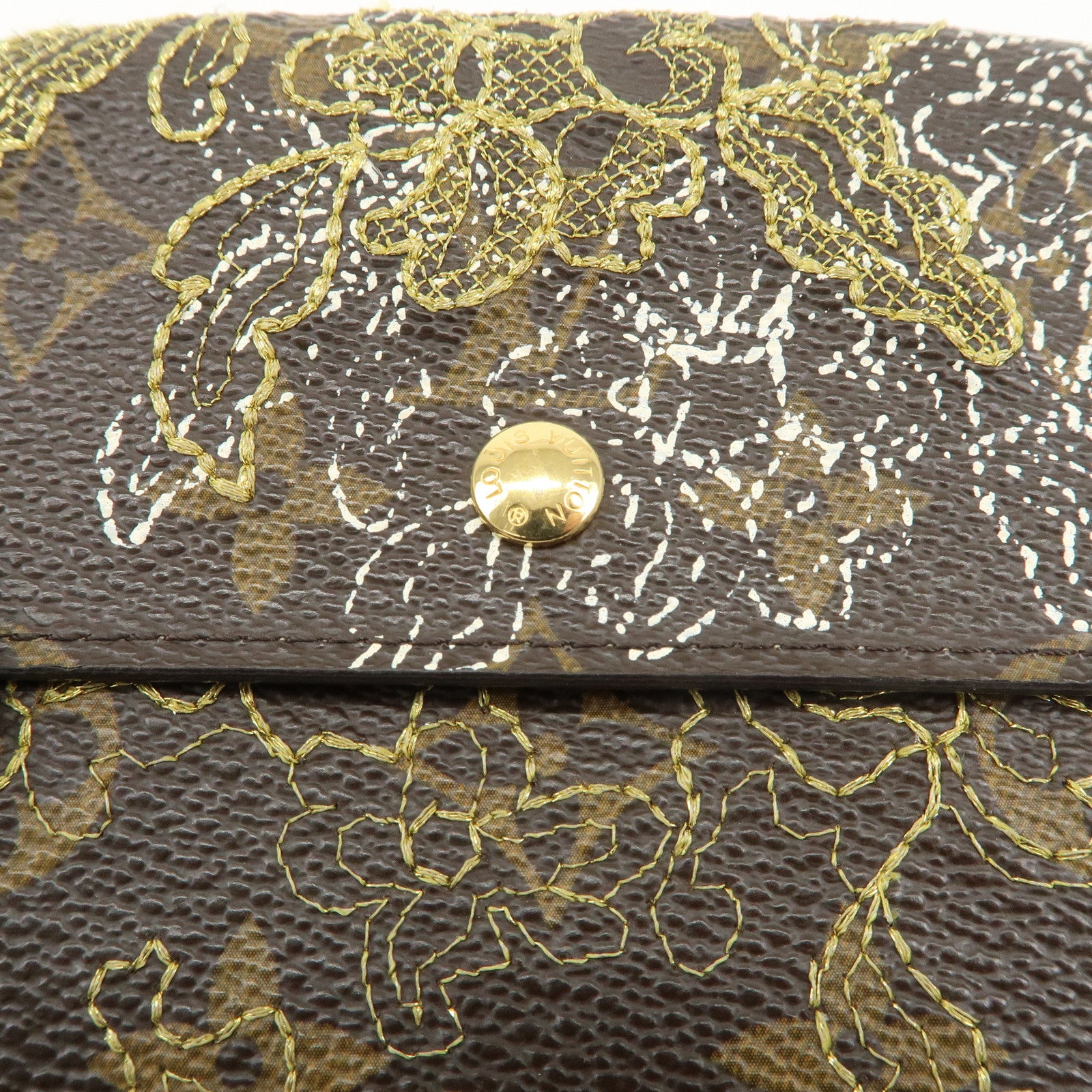 Louis Vuitton Monogram Dantelle Porte Monnaie Carte Credit M95395 Used
