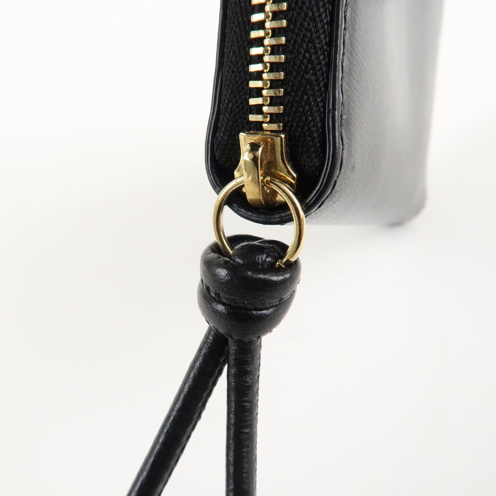 Jil Sander Leather Round Zipper Coin Purse J07UI0007 P4841 Used