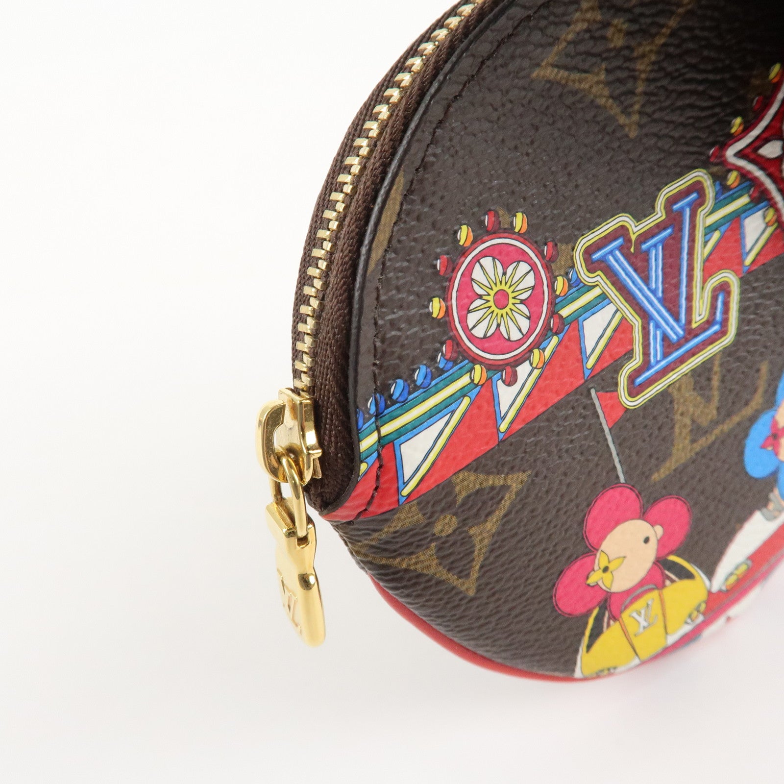 Louis Vuitton Monogram Porte Monnaie Ron Vivienne M69749 Used