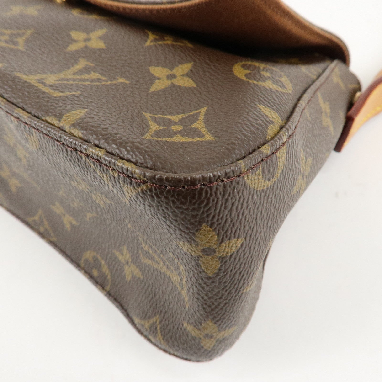 Louis Vuitton Monogram Mini Looping Shoulder Bag Hand Bag M51147 Used