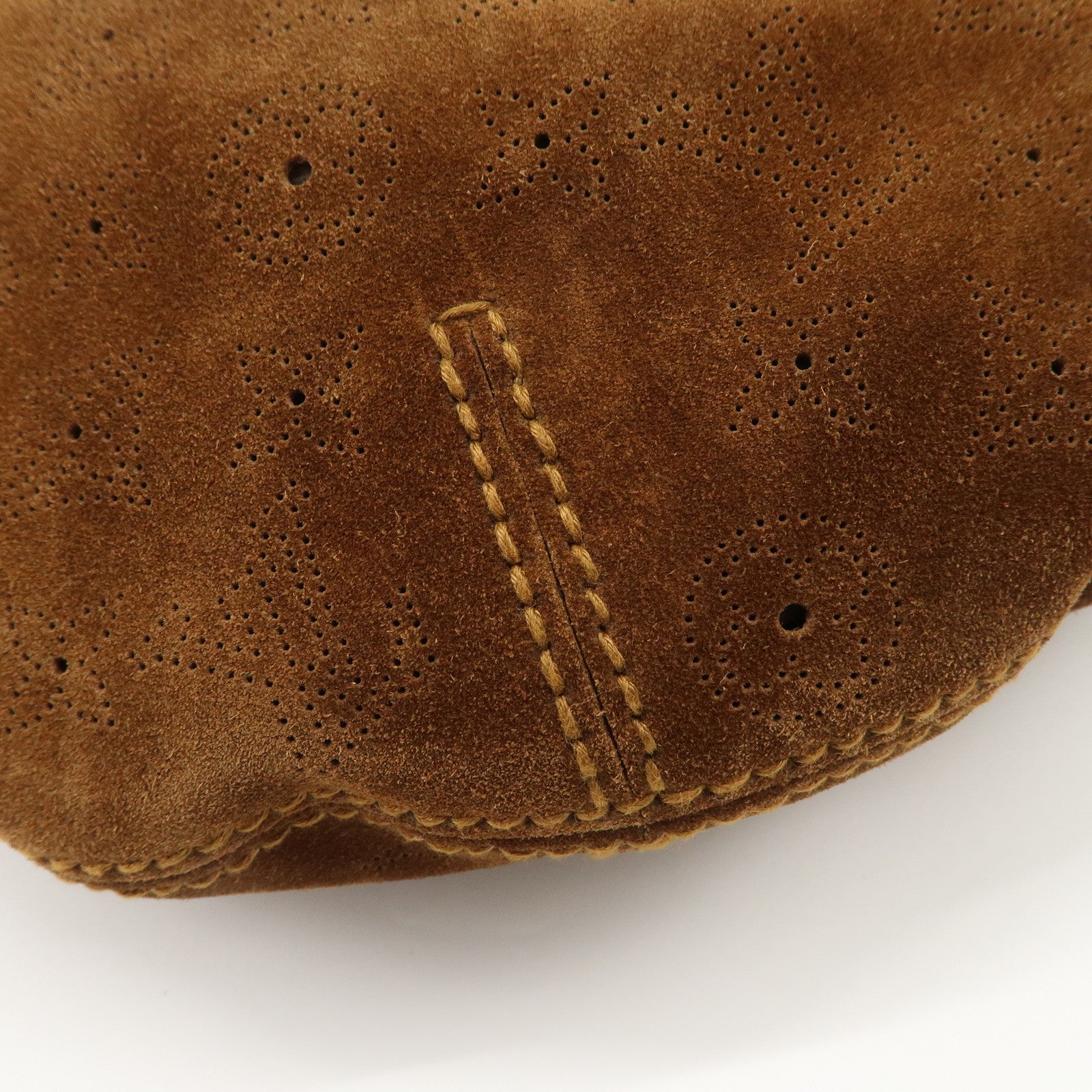 Louis Vuitton Monogram Suede Onata GM Shoulder Bag M95120 Used
