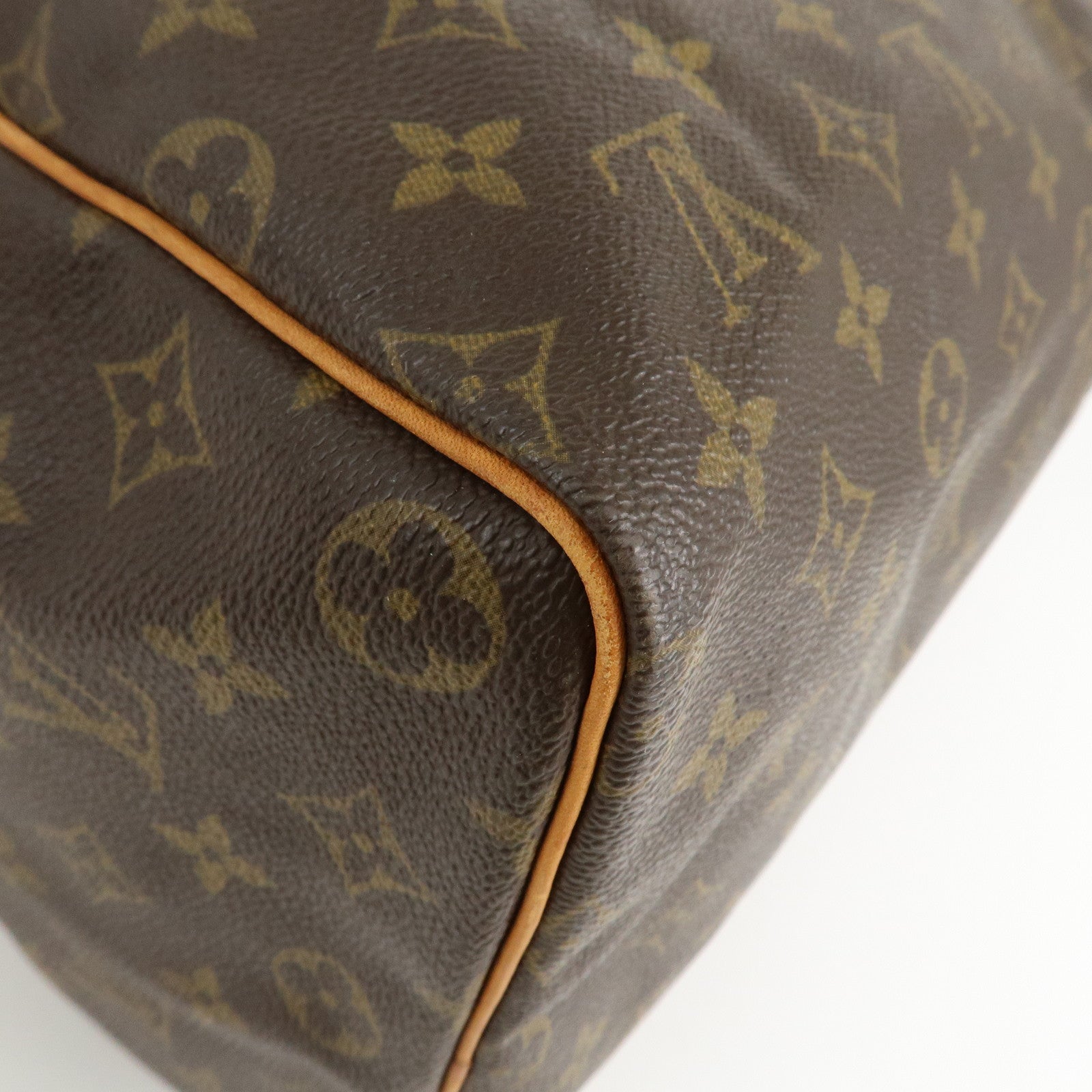 Louis Vuitton Monogram Speedy 40 Hand Bag Boston Bag M41522 Used