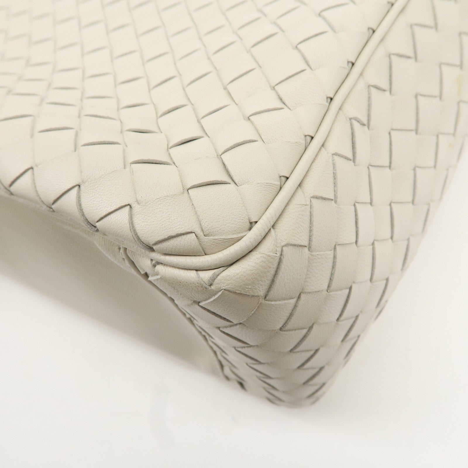 BOTTEGA VENETA Intrecciato Leather 2WAY Bag Tote Bag 481796 Used