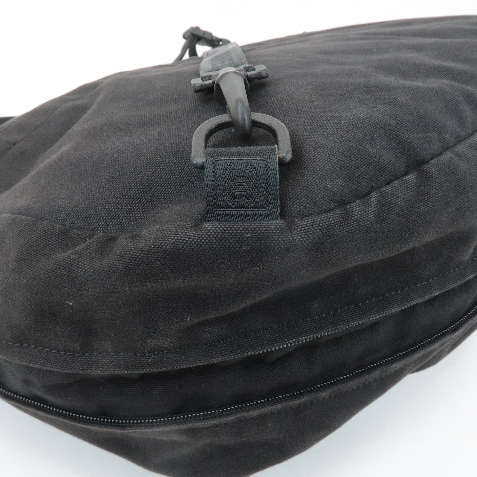 CHANEL COCO Mark Sportline Canvas Shoulder Bag A23289 Used