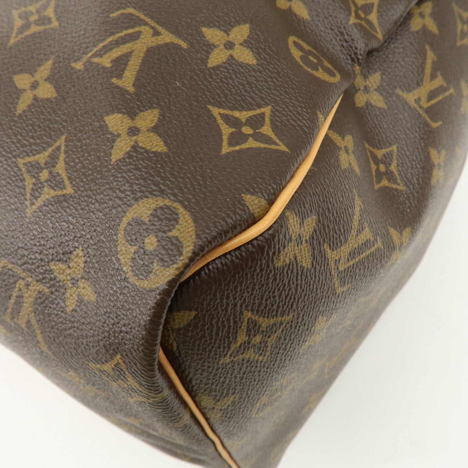 Louis Vuitton Monogram Keep All 50 Boston Bag Brown M41426 Used
