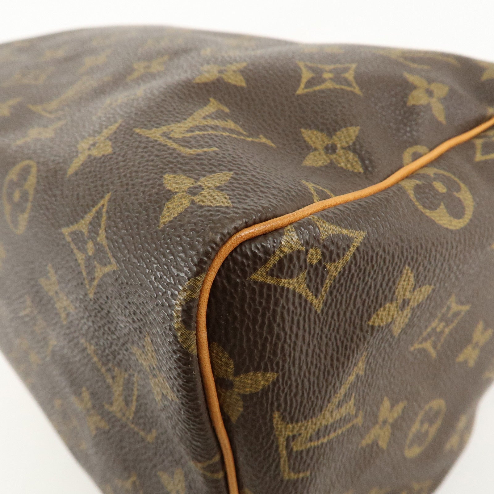 Louis Vuitton Monogram Speedy 30 Hand Bag Boston Bag M41526 Used