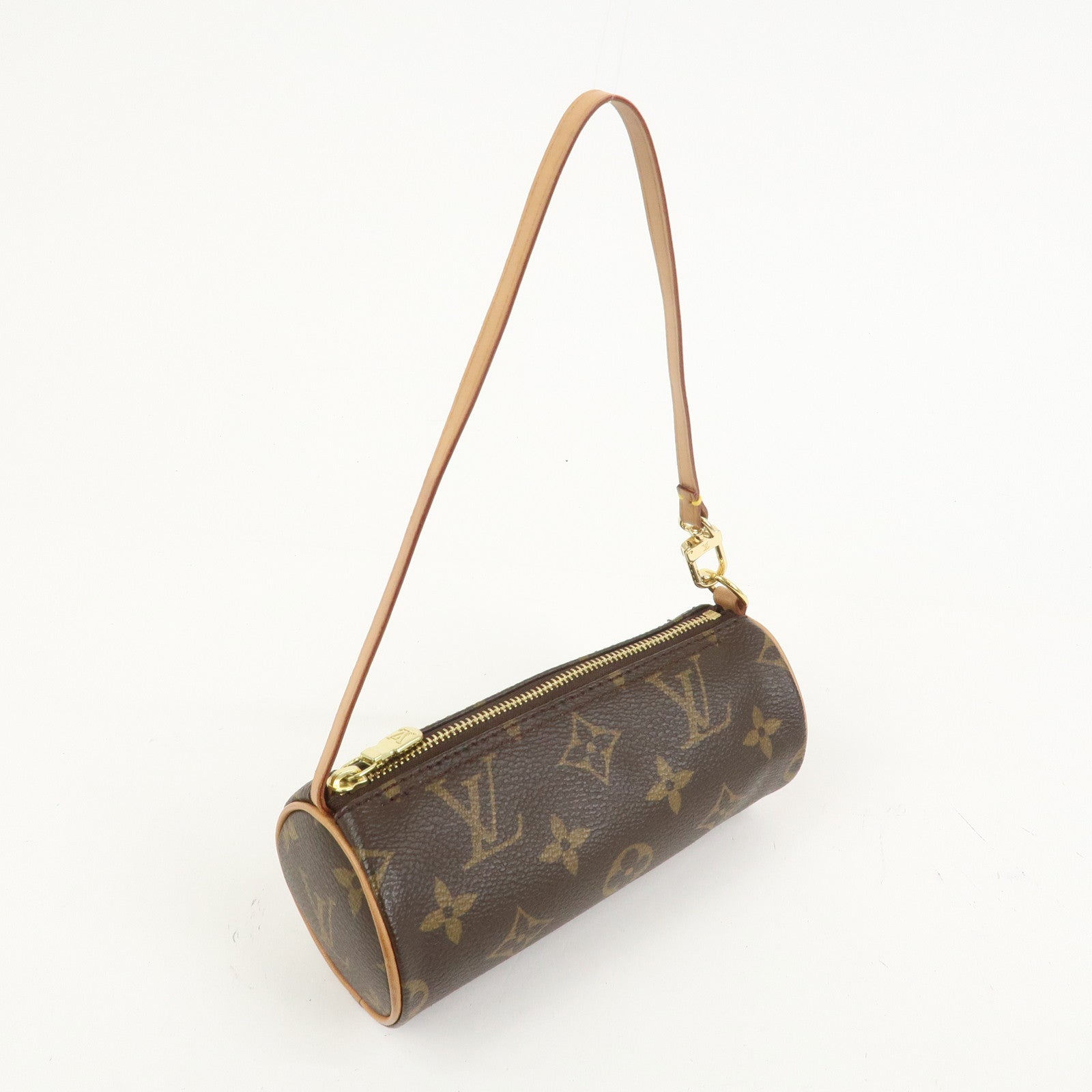 Louis Vuitton Monogram Mini Pouch for Papillon Bag Brown