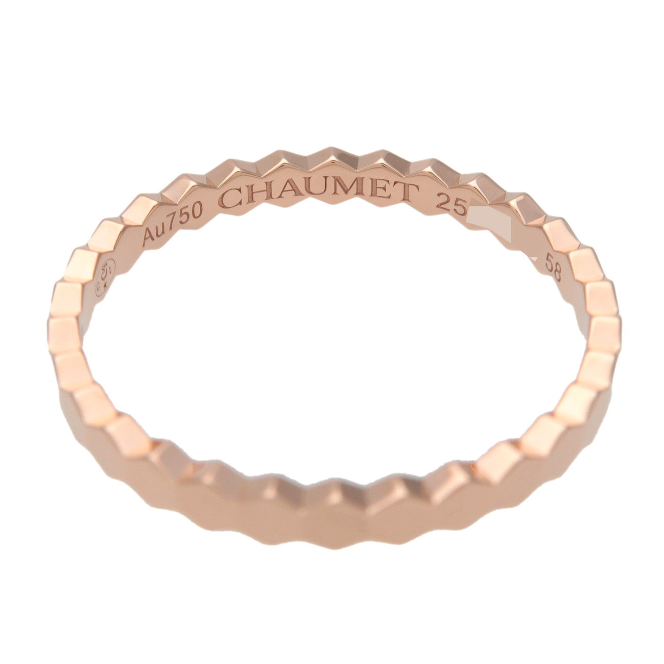 Chaumet Bee de Chaumet Bee My Love Honeycomb Ring 750PG #58 081931