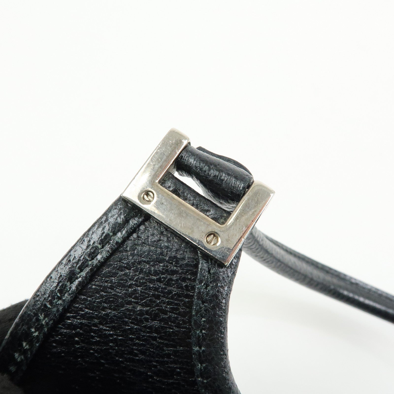 GUCCI Jackie GG Canvas Leather Shoulder Bag Hand Bag Black 002.1068