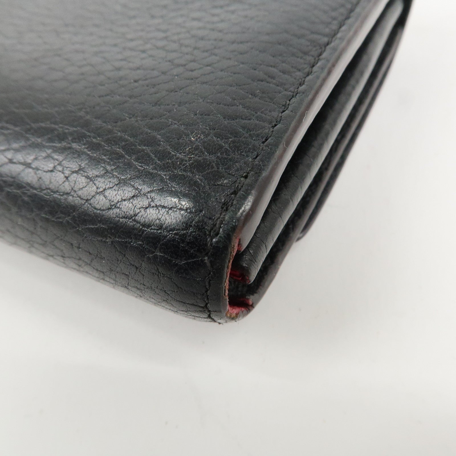 Louis Vuitton Portofoille Capucines Torillon Leather Wallet M61248 Used