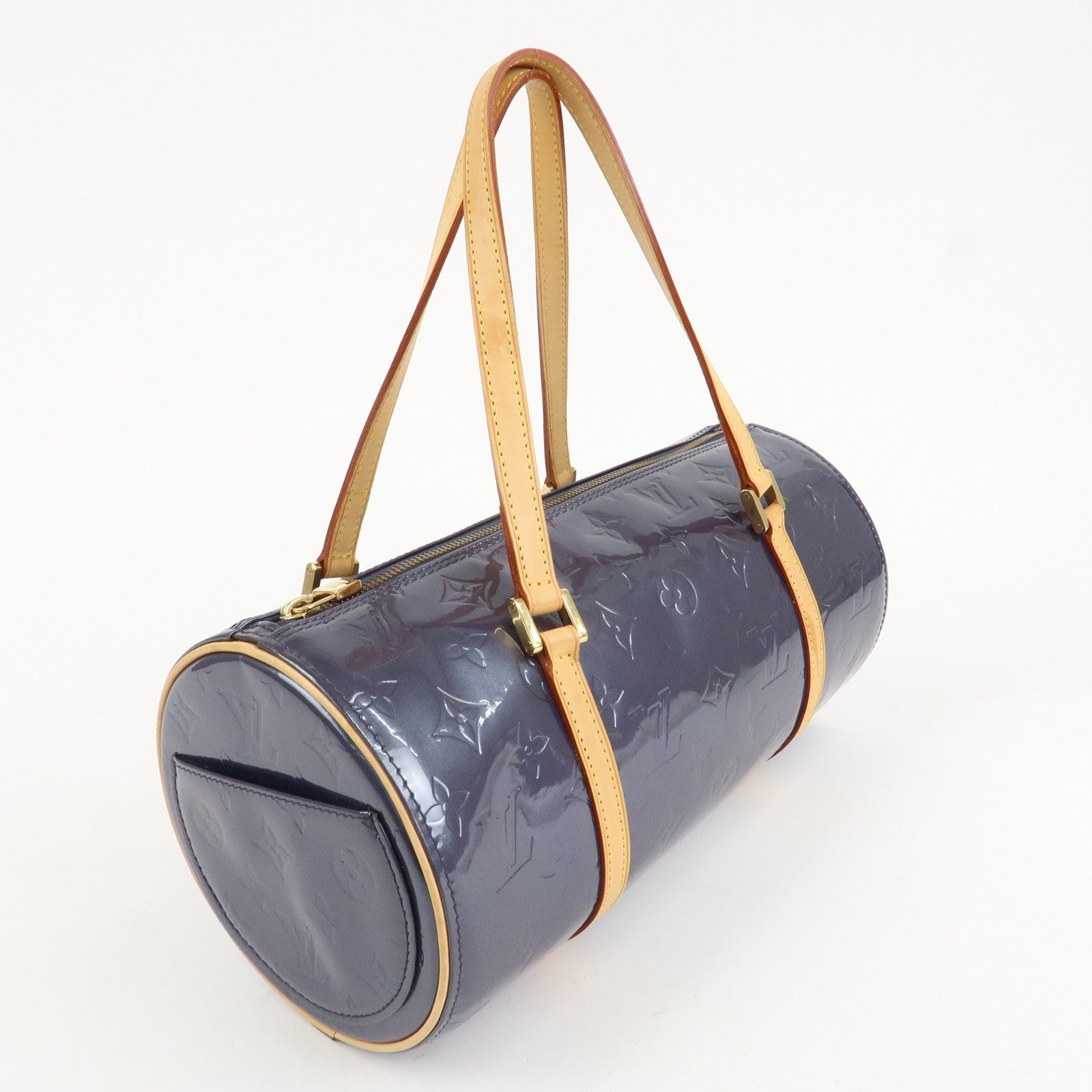 Louis Vuitton Monogram Vernis Leather Bedford Hand Bag M91330 Used