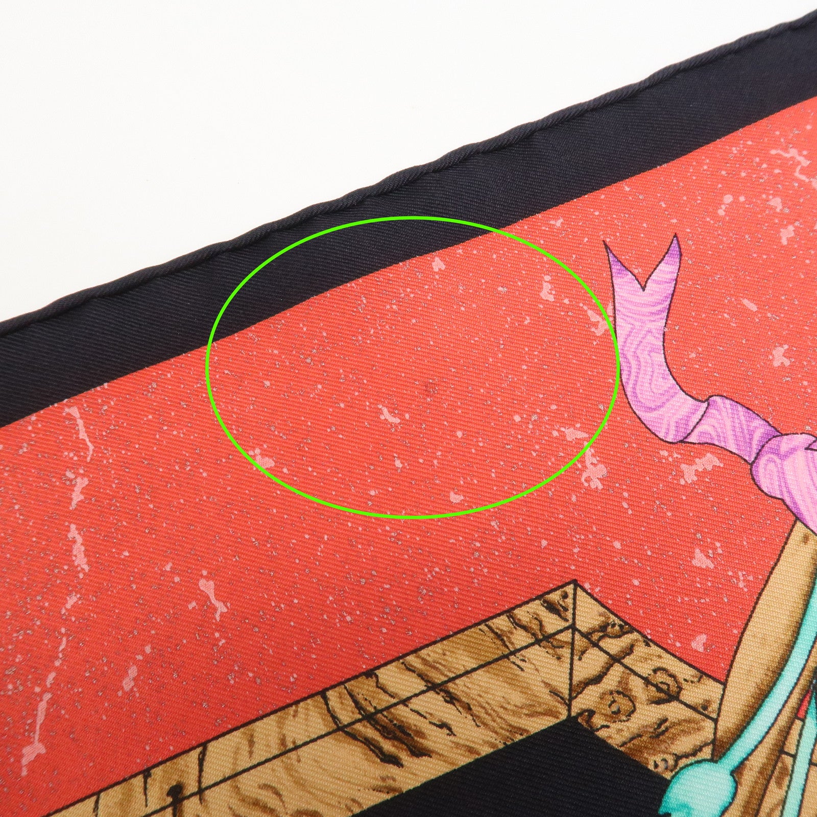 HERMES Carre 90 Silk 100% Scarf PIERRES D' ORIENT ET D' OCCIDENT