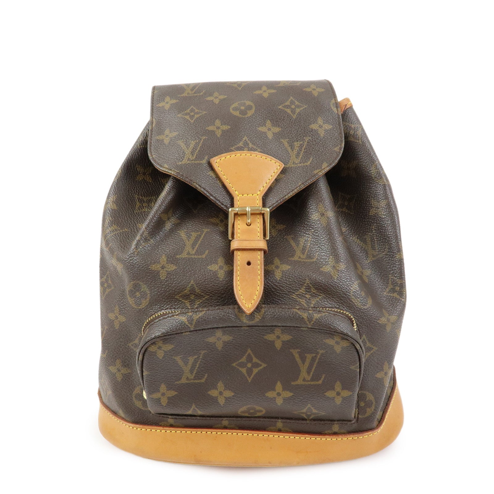 Louis Vuitton Monogram Montsouris MM Backpack Brown M51136
