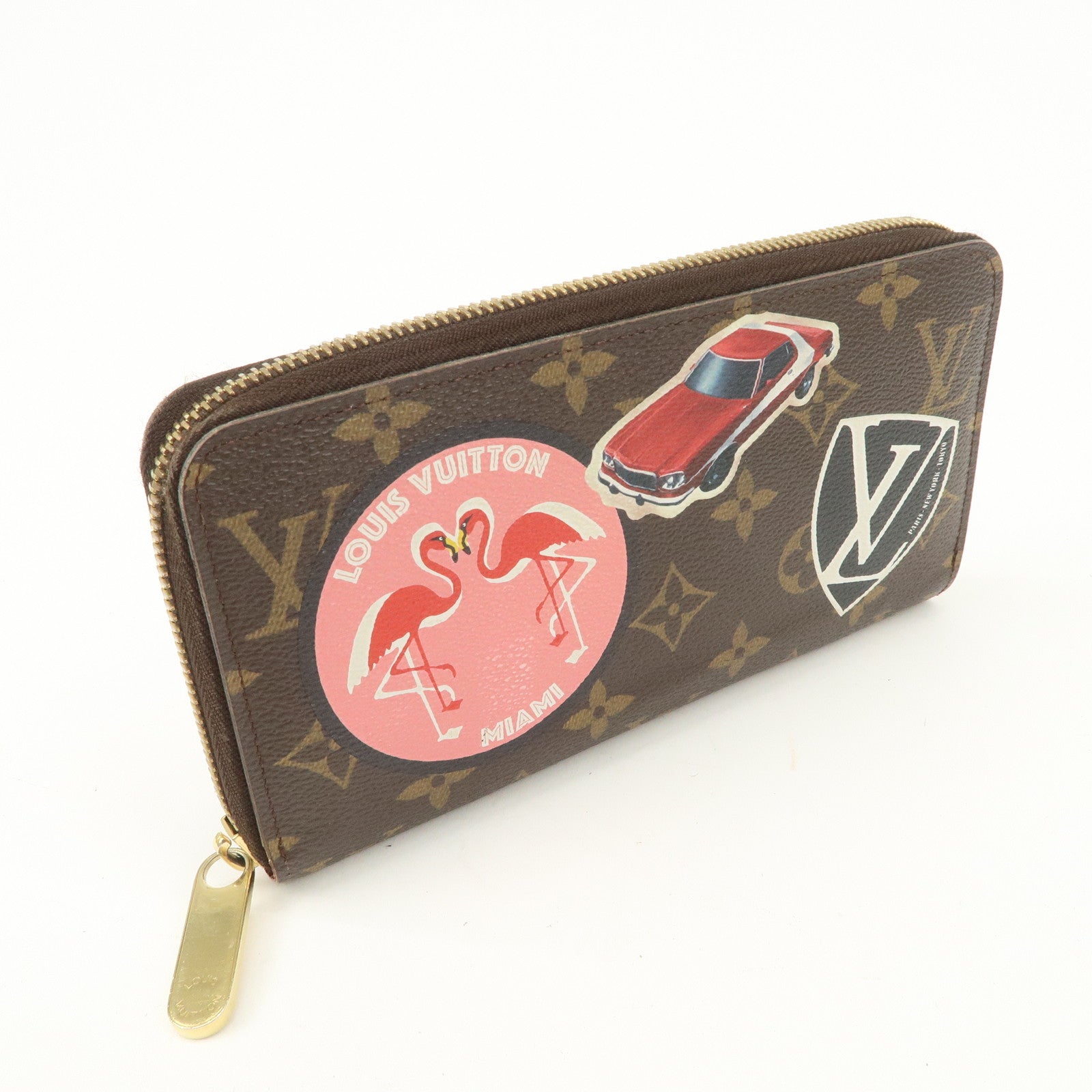 Louis Vuitton Monogram Canvas LV World Tour Zippy Wallet M62149