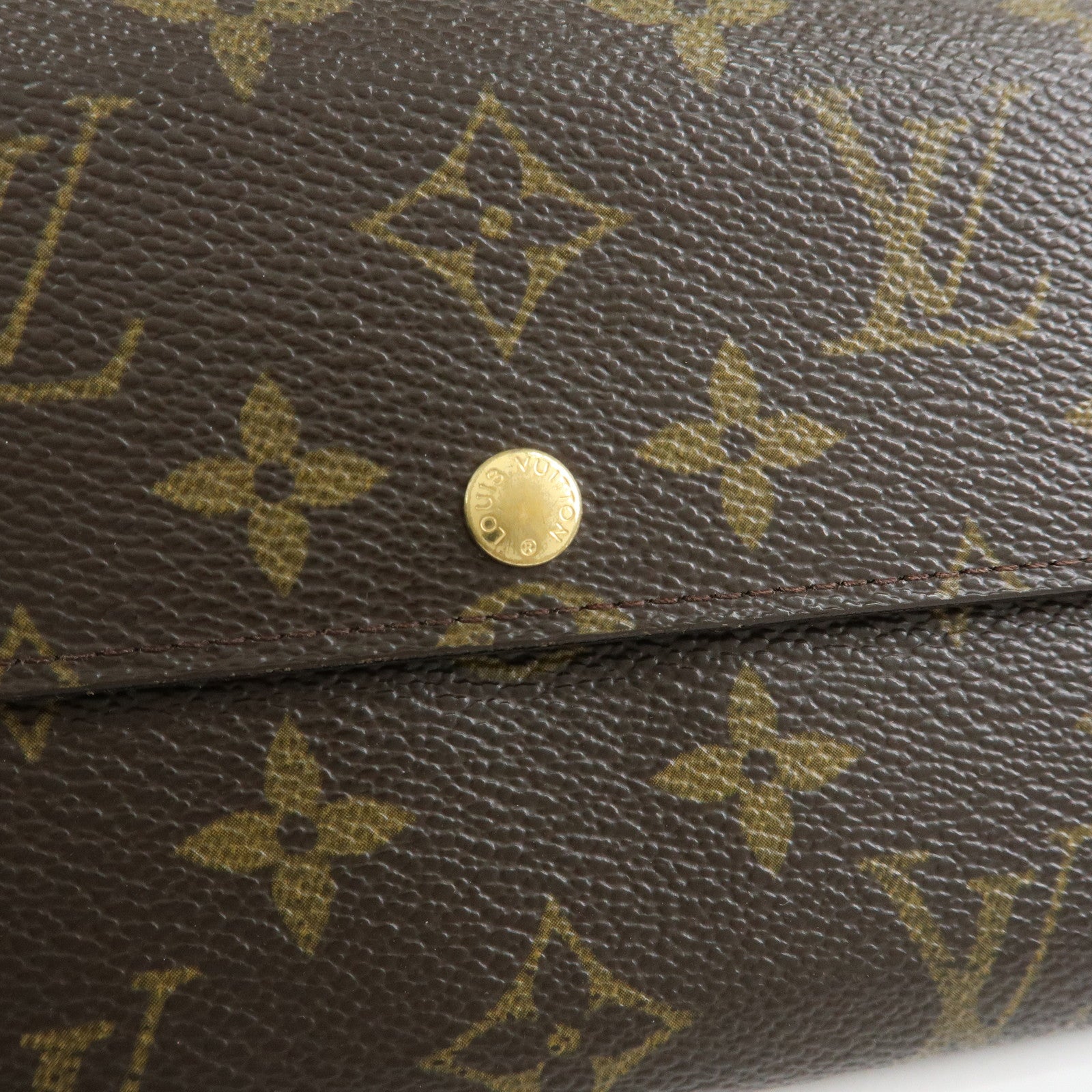 Louis Vuitton Monogram Porte Monnaie Credit Long Wallet M61726