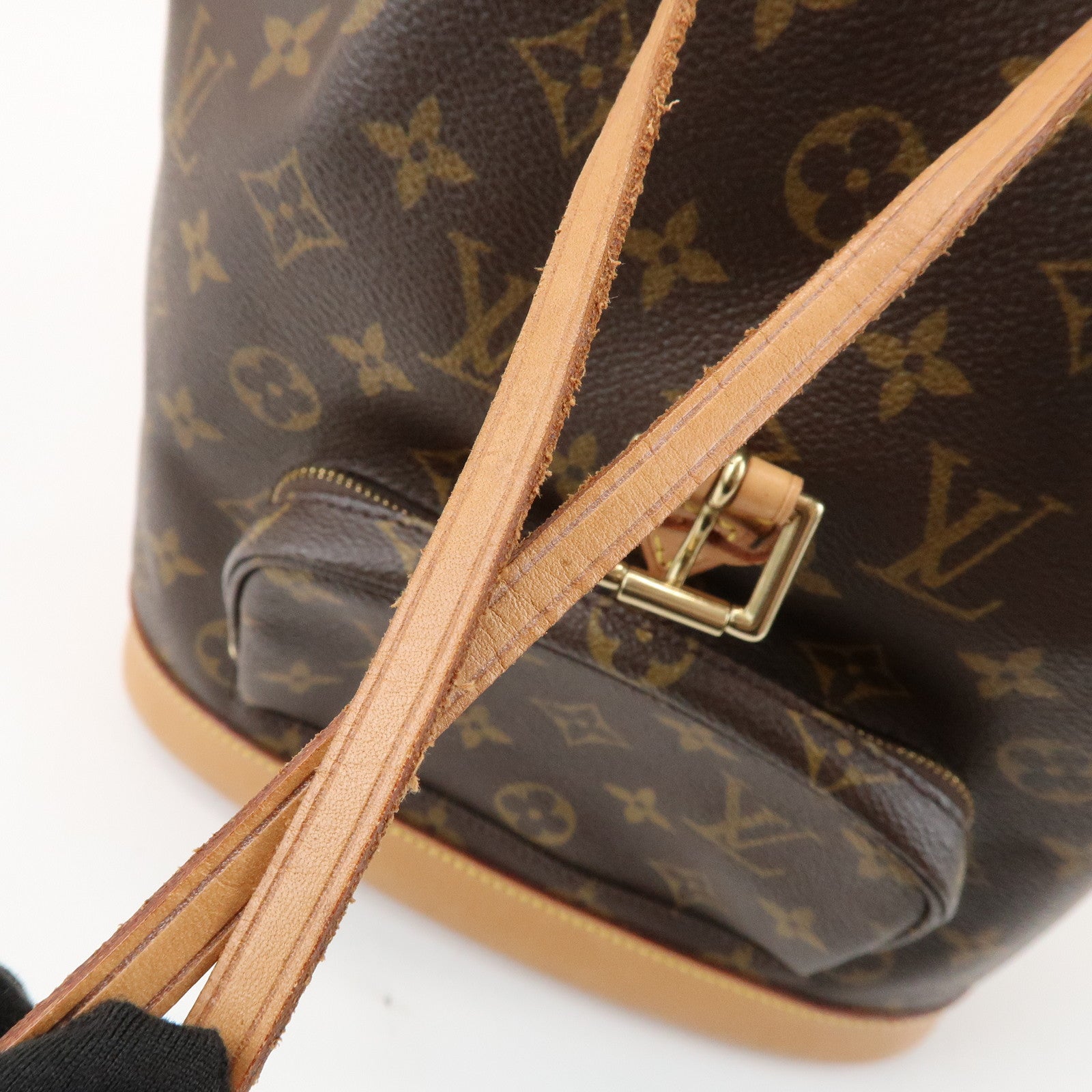 Louis Vuitton Monogram Montsouris MM Backpack Brown M51136
