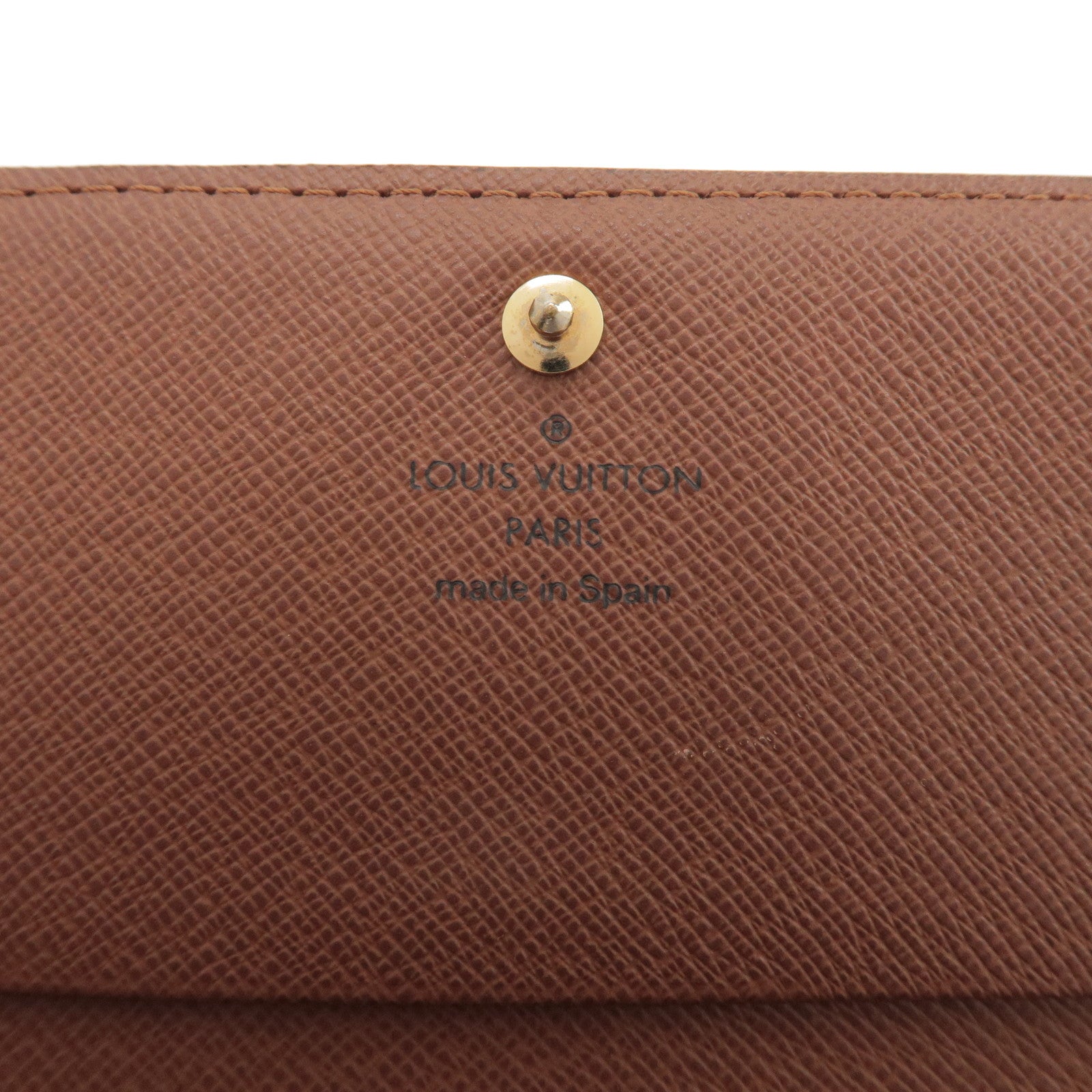 Louis Vuitton Monogram Porte Monnaie Billet Tresor Wallet M61730