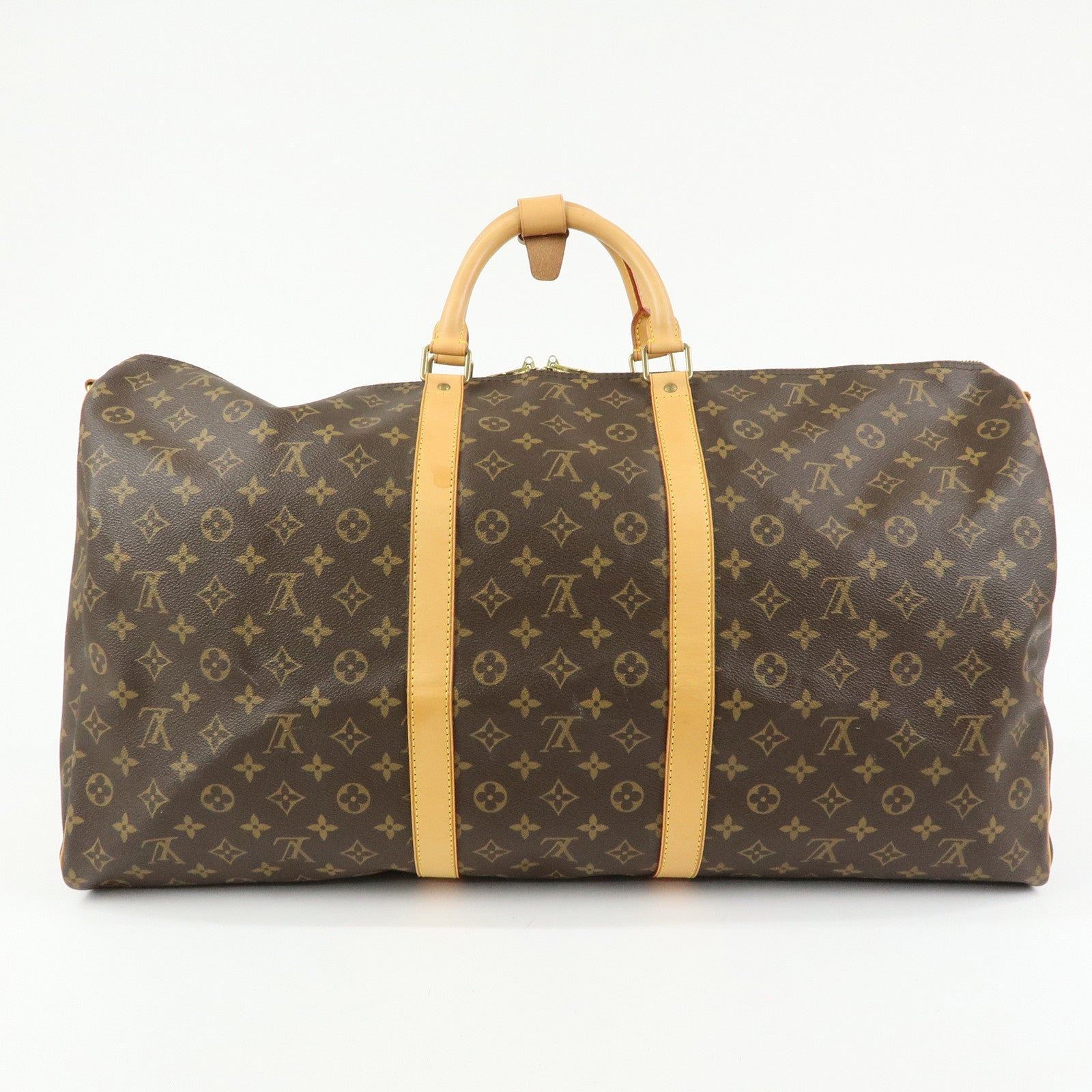 Louis Vuitton Monogram Keep All Bandouliere 60 Boston Bag M41412