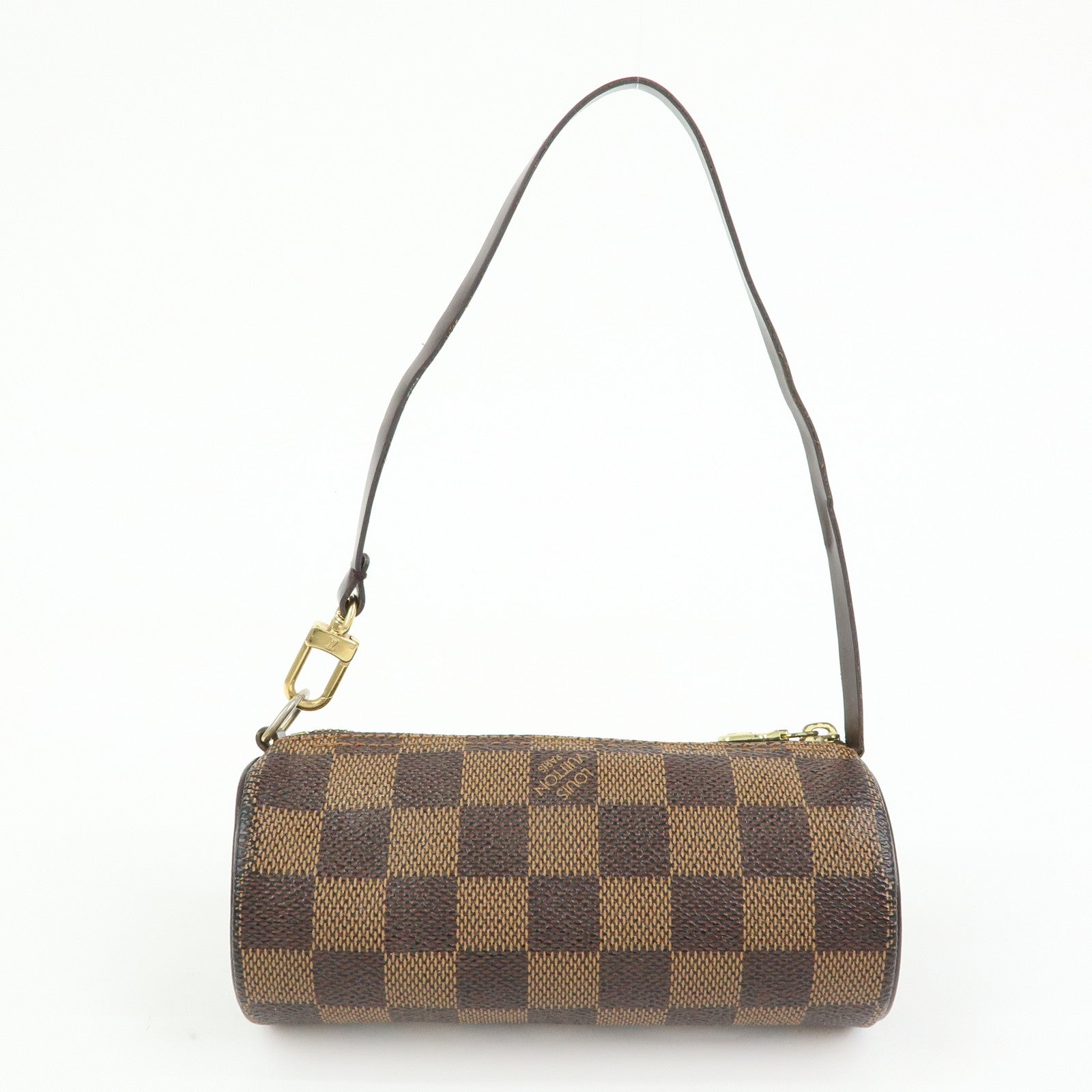 Louis Vuitton Damier Ebene Mini Pouch for Papillon Bag Brown