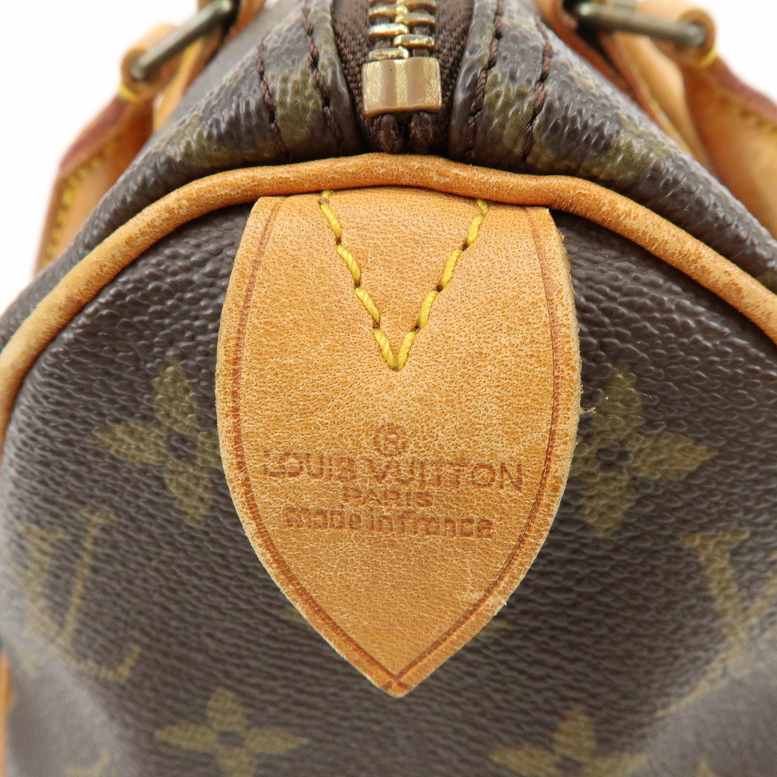Louis Vuitton Monogram Speedy 25 Boston Bag Hand Bag Brown M41528