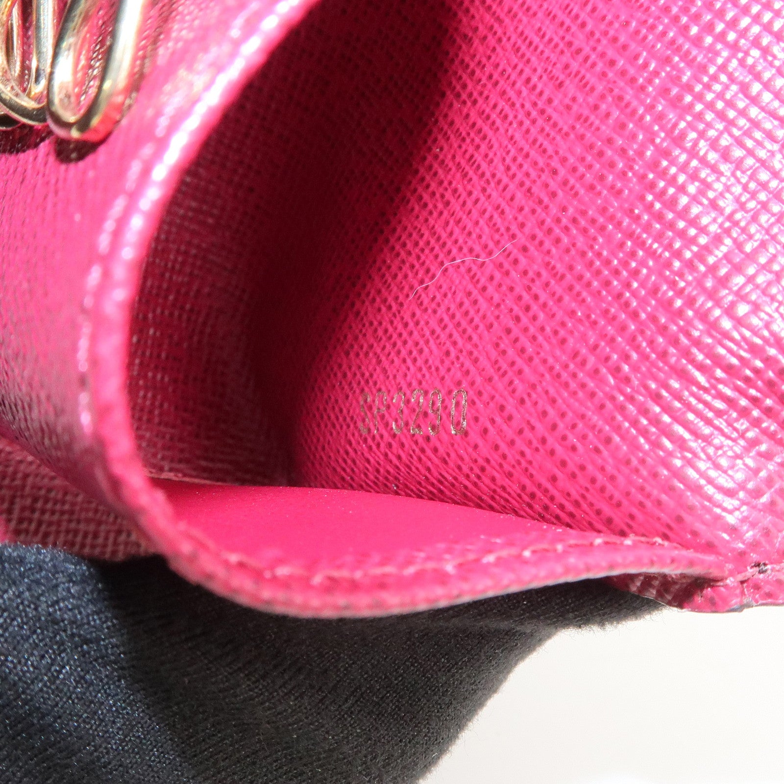 Louis Vuitton Monogram Multicles 6 Key Case Brown Fuchsia M60701