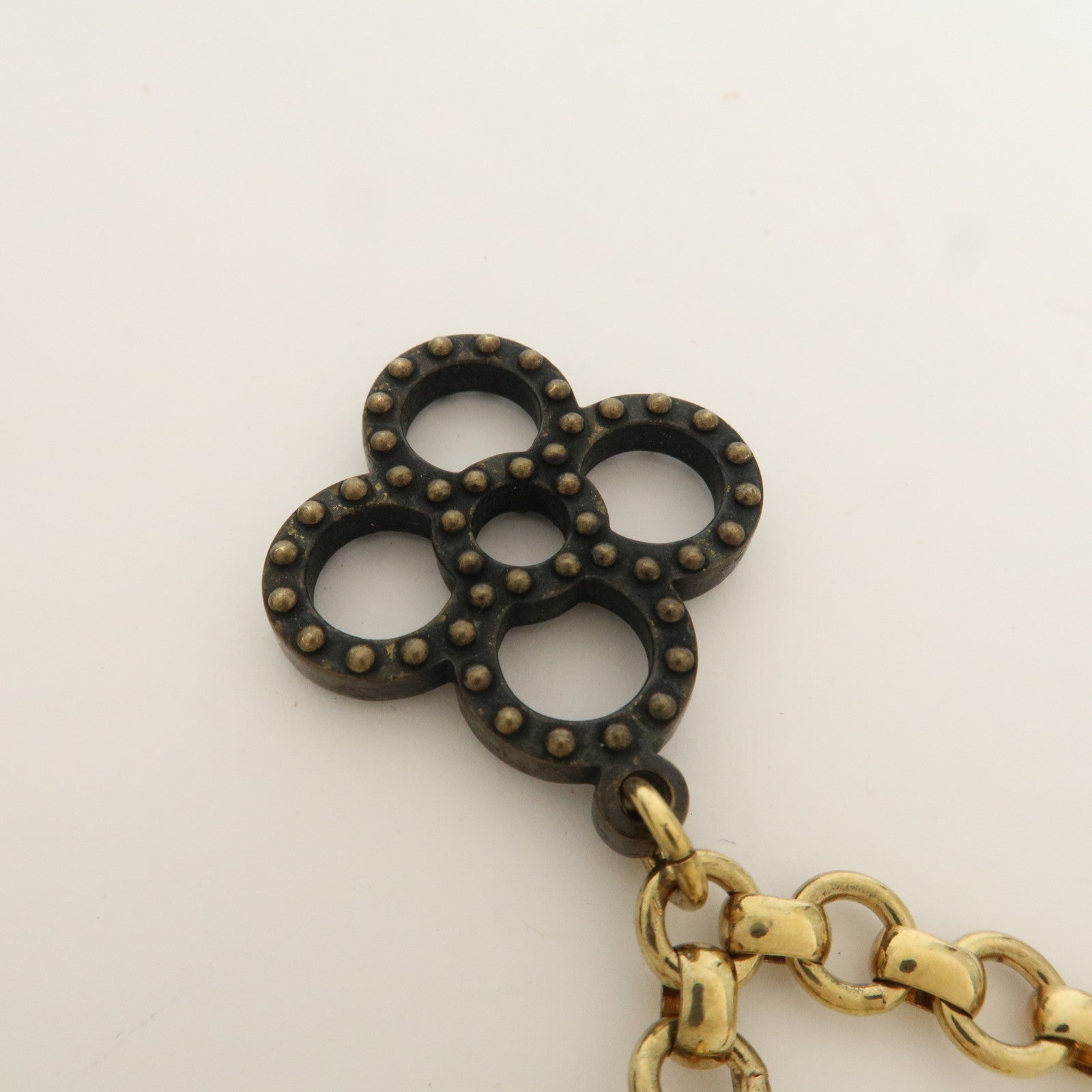 Louis Vuitton Bijoux Sac Tapage Metal Bag Charm Gold Silver M65090